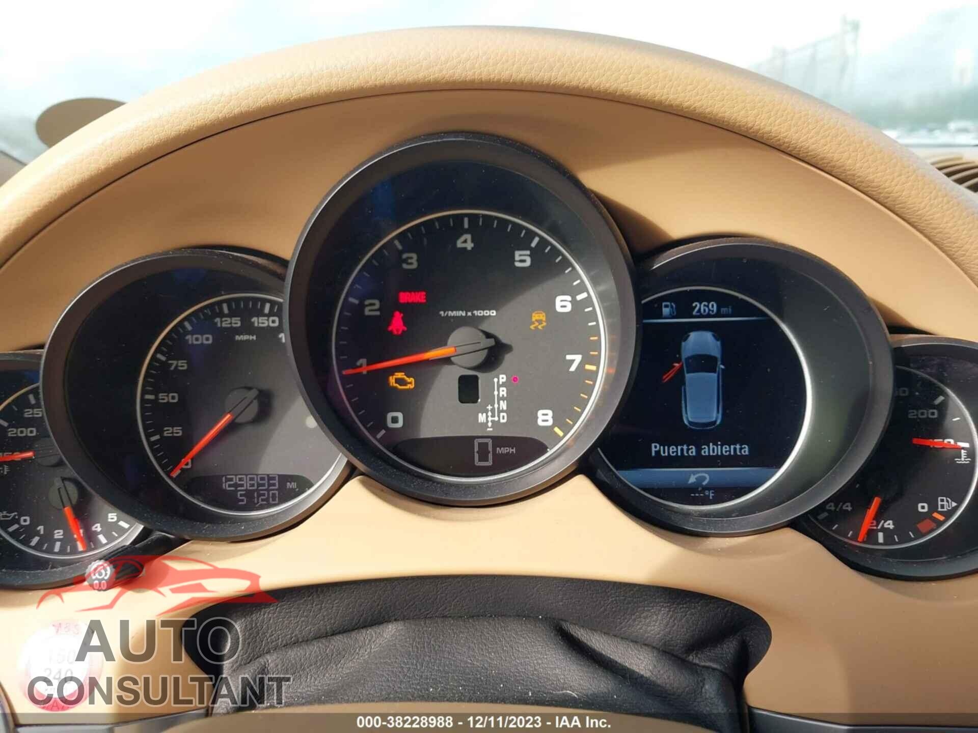 PORSCHE CAYENNE 2016 - WP1AA2A22GLA06368