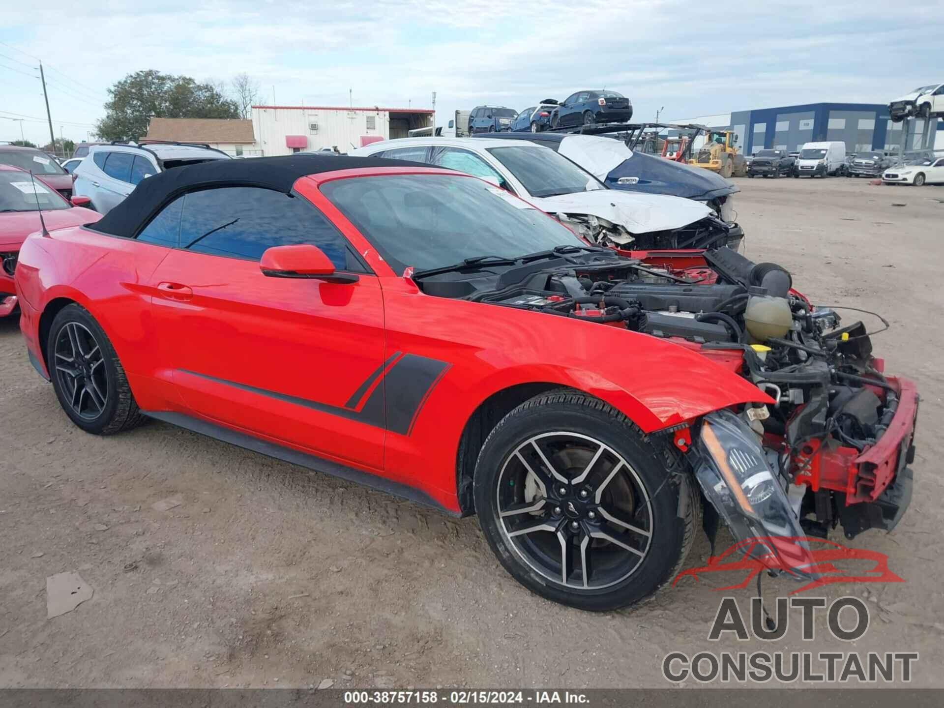 FORD MUSTANG 2018 - 1FATP8UH9J5166437