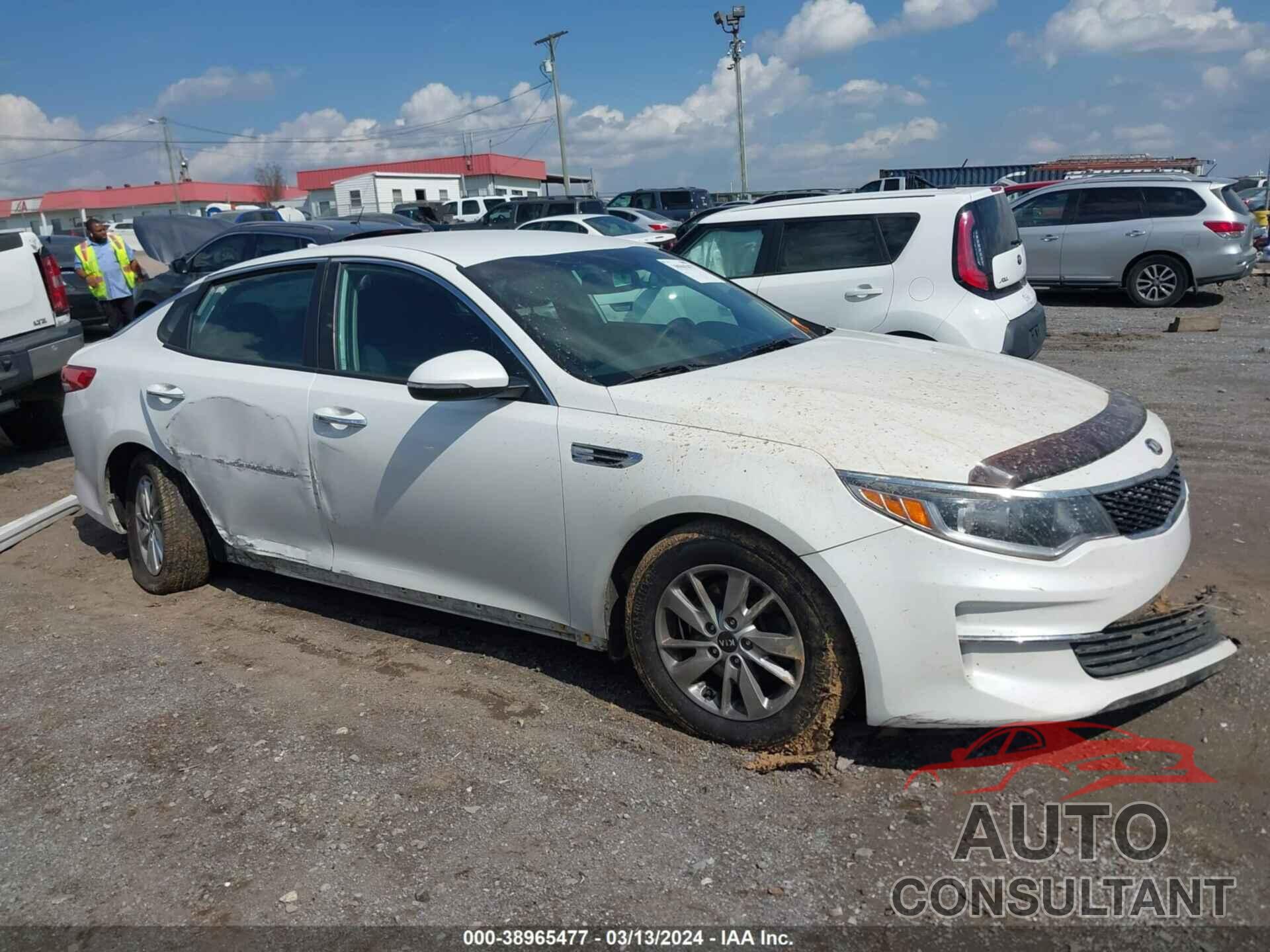 KIA OPTIMA 2016 - KNAGT4L31G5095293