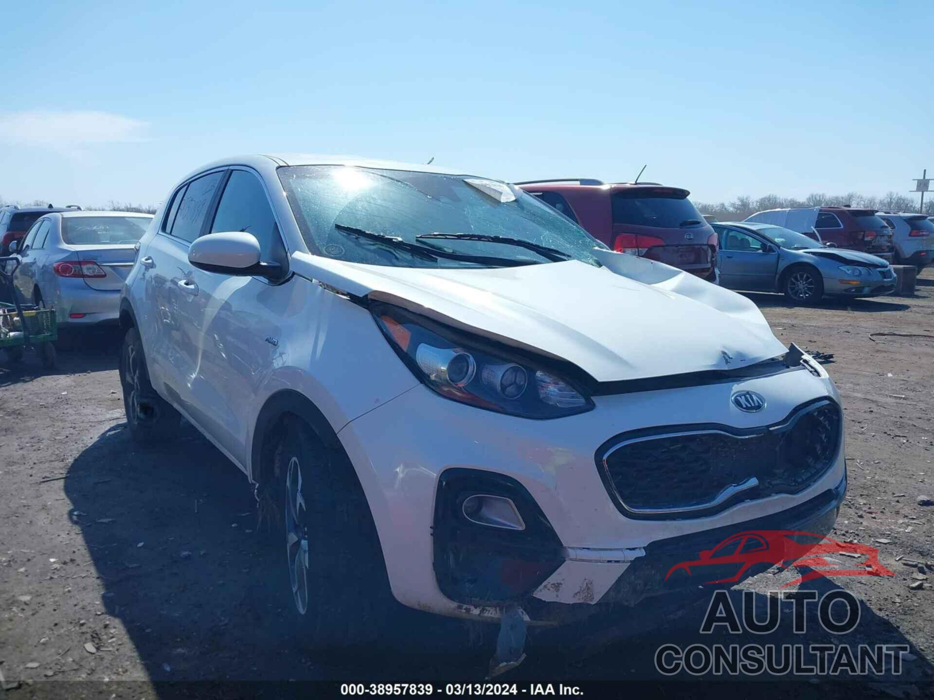 KIA SPORTAGE 2022 - KNDPMCAC4N7957338