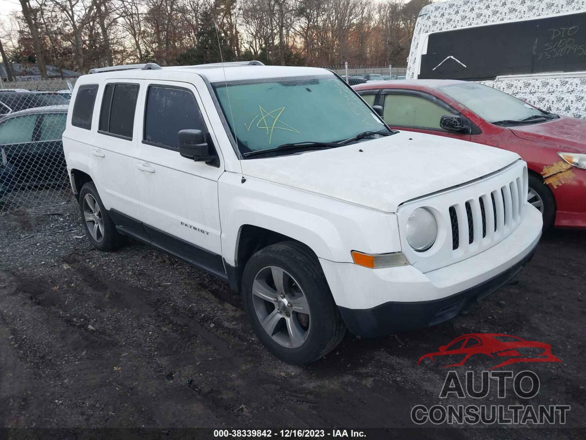 JEEP PATRIOT 2016 - 1C4NJRFB0GD572236