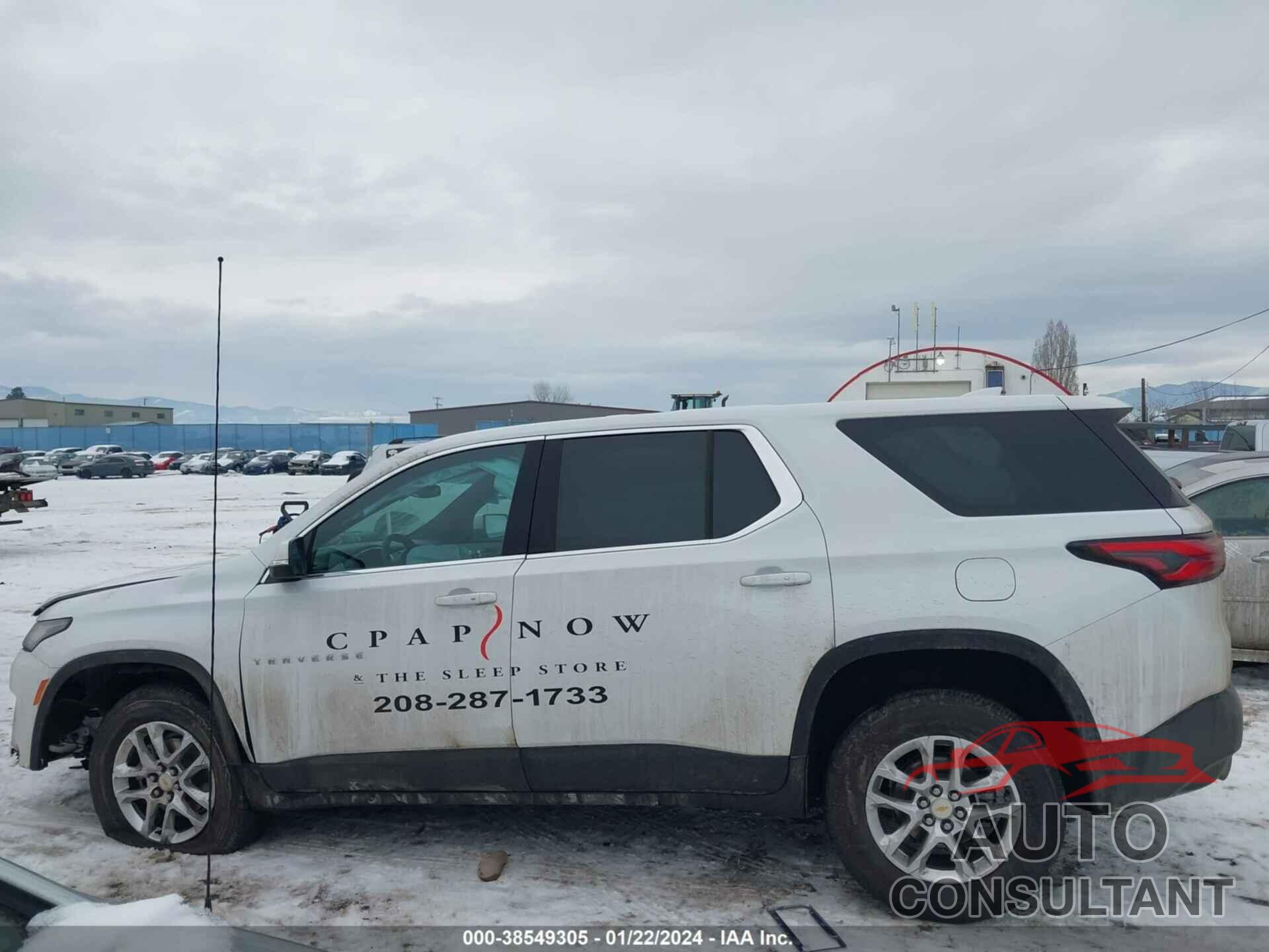 CHEVROLET TRAVERSE 2023 - 1GNEVFKW7PJ160075