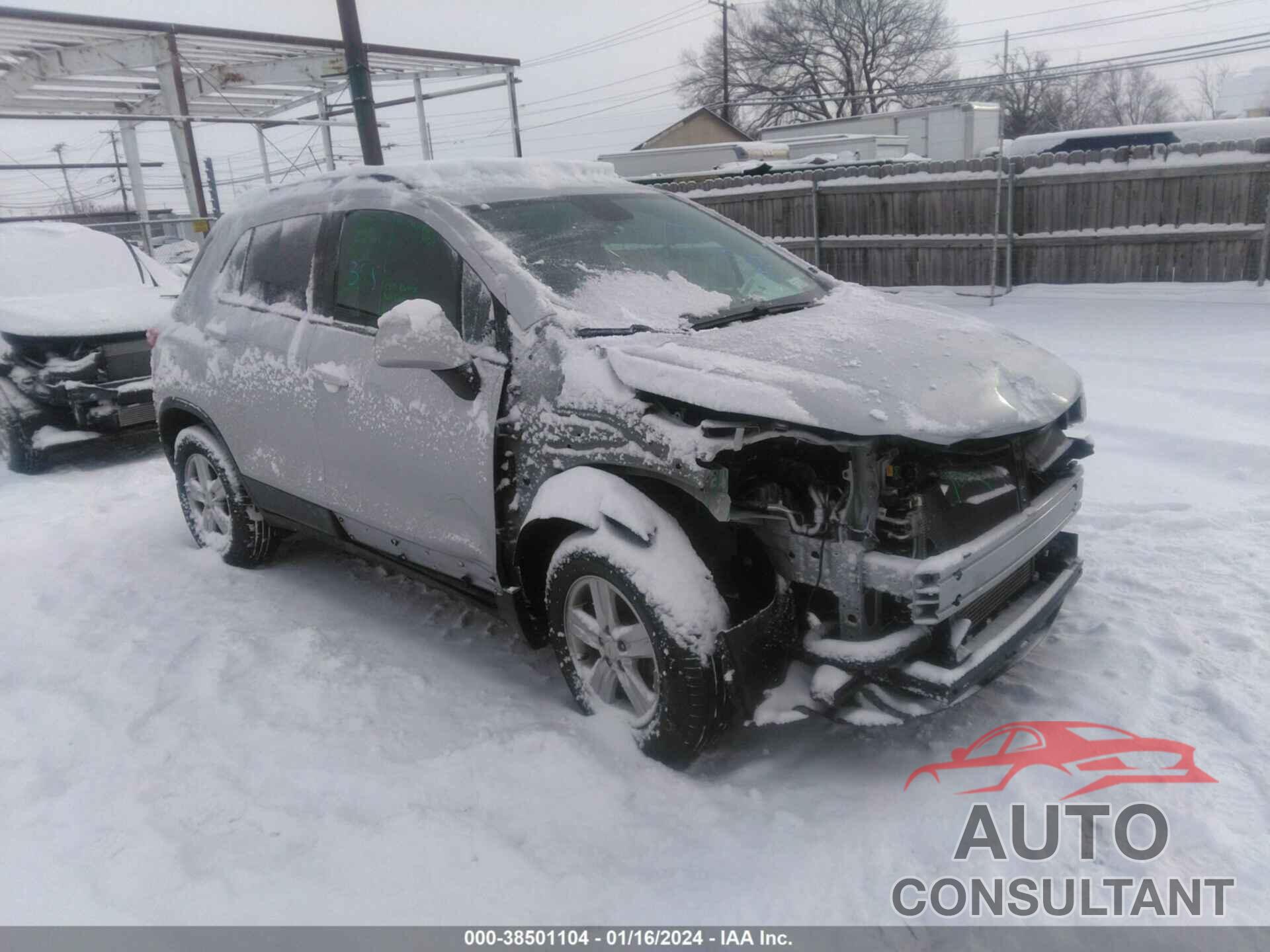 CHEVROLET TRAX 2021 - KL7CJPSB8MB337752