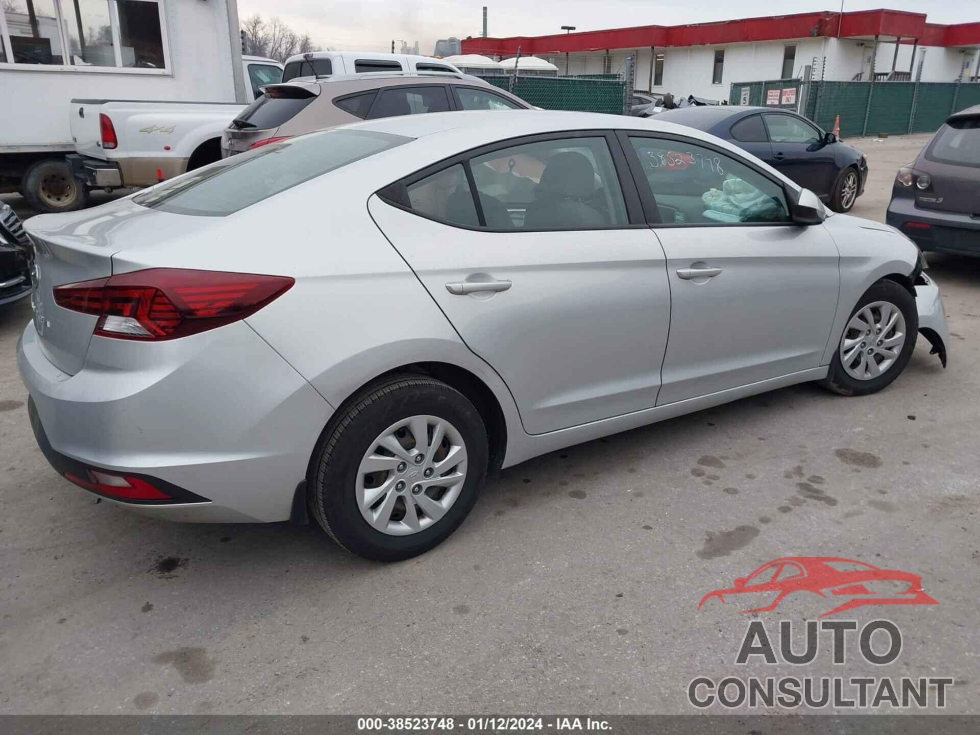 HYUNDAI ELANTRA 2019 - 5NPD74LF4KH486886