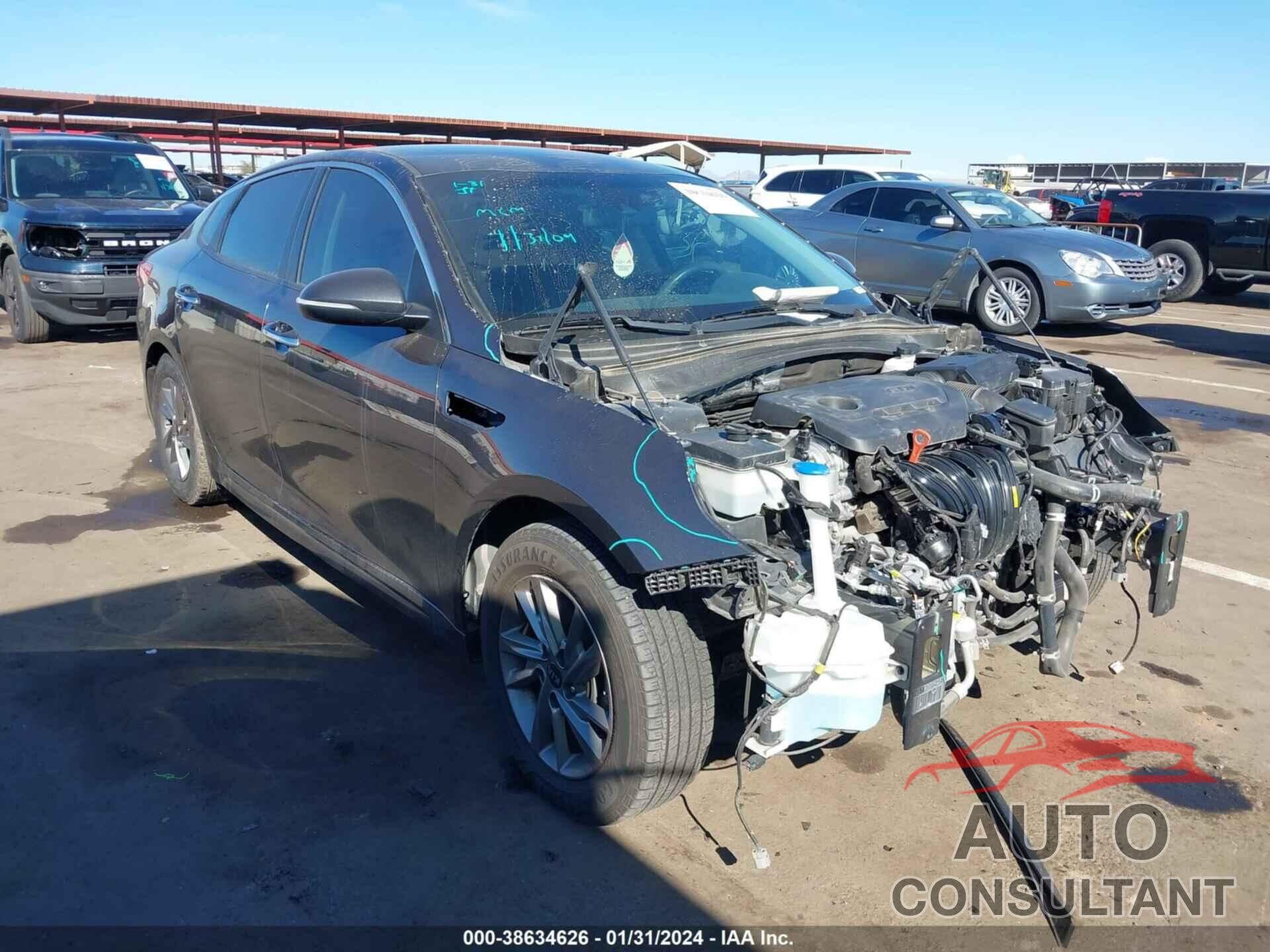 KIA OPTIMA 2019 - 5XXGT4L35KG306258