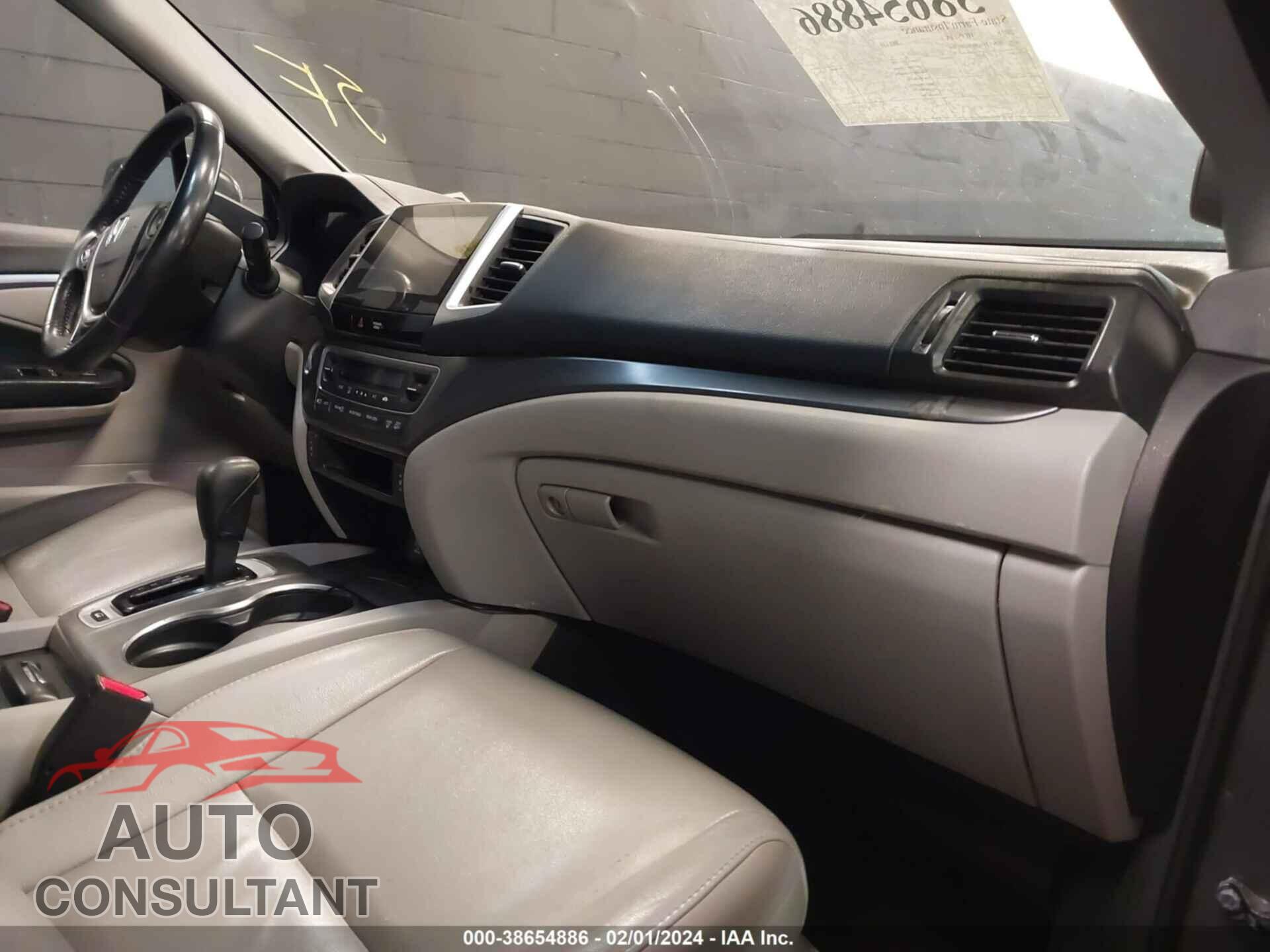 HONDA PILOT 2018 - 5FNYF6H59JB049785