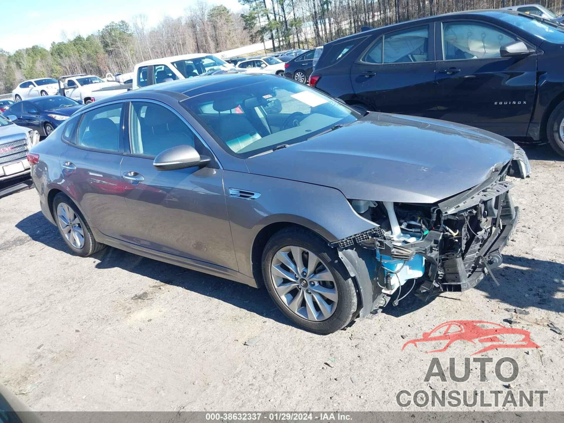 KIA OPTIMA 2016 - 5XXGU4L35GG046612