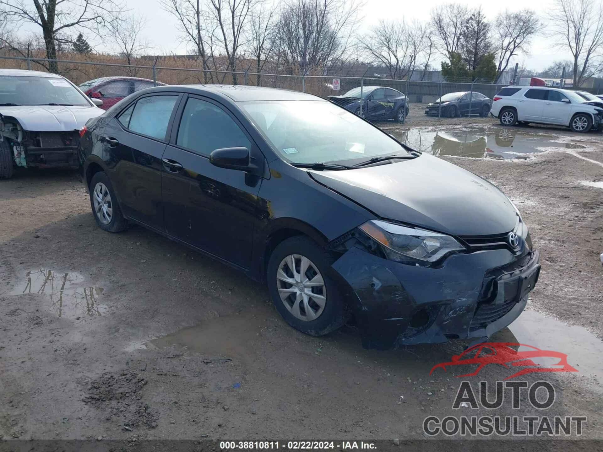 TOYOTA COROLLA 2016 - 5YFBURHE6GP401179