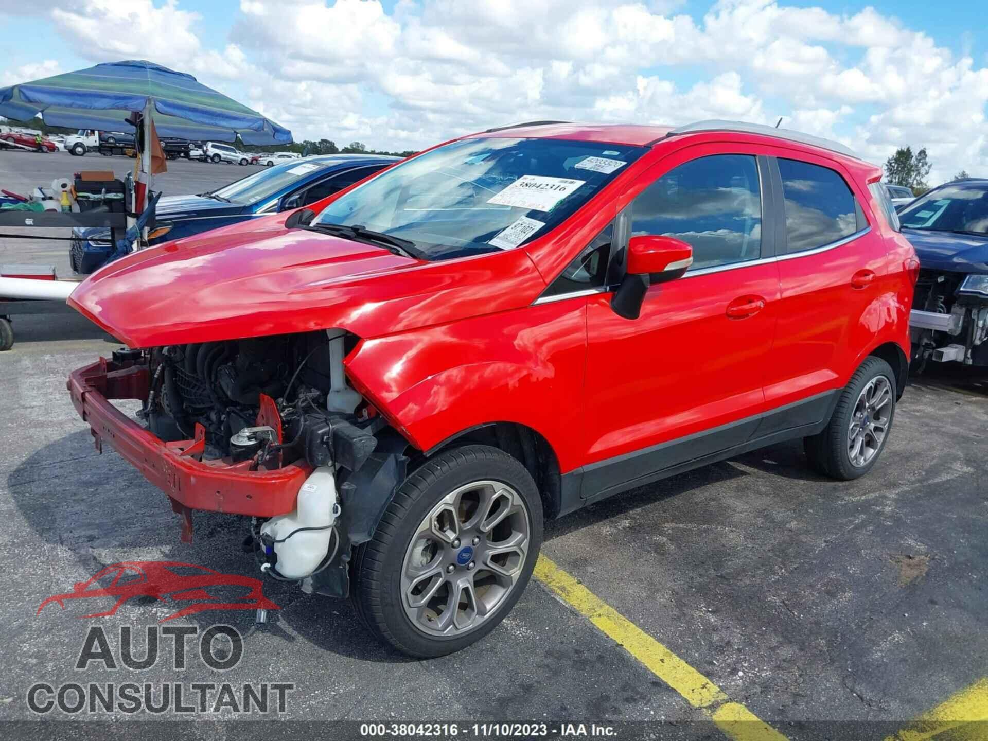 FORD ECOSPORT 2020 - MAJ6S3KL2LC349327