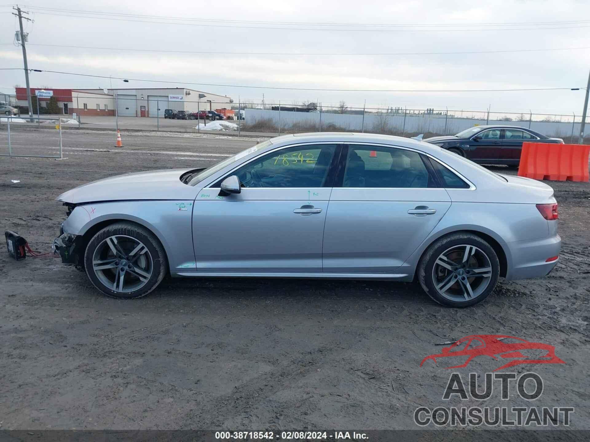 AUDI A4 2018 - WAUENAF47JN007245