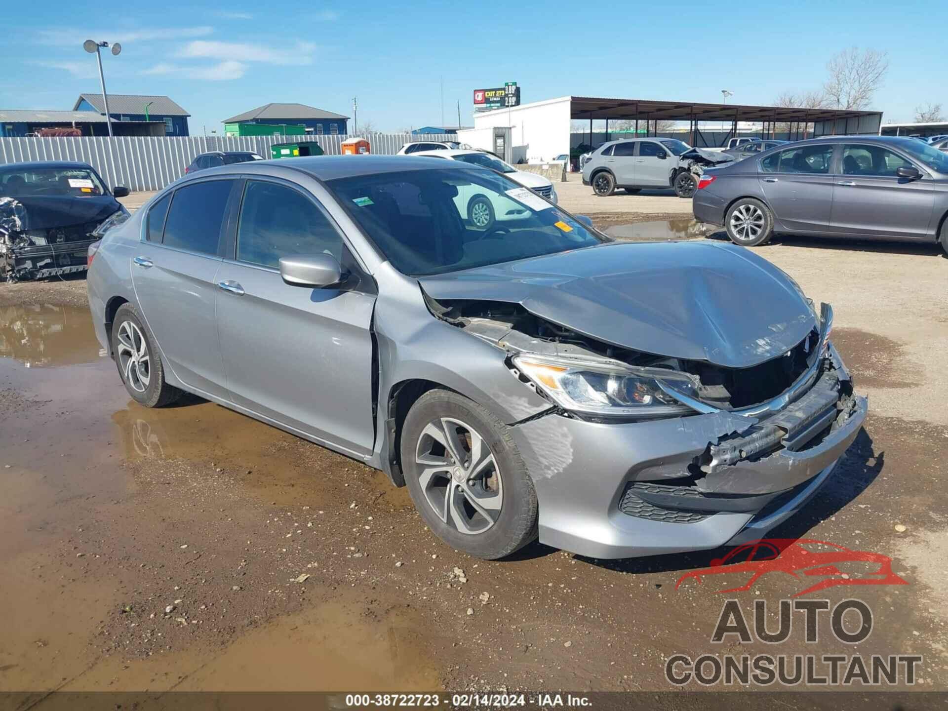 HONDA ACCORD 2017 - 1HGCR2F33HA184356