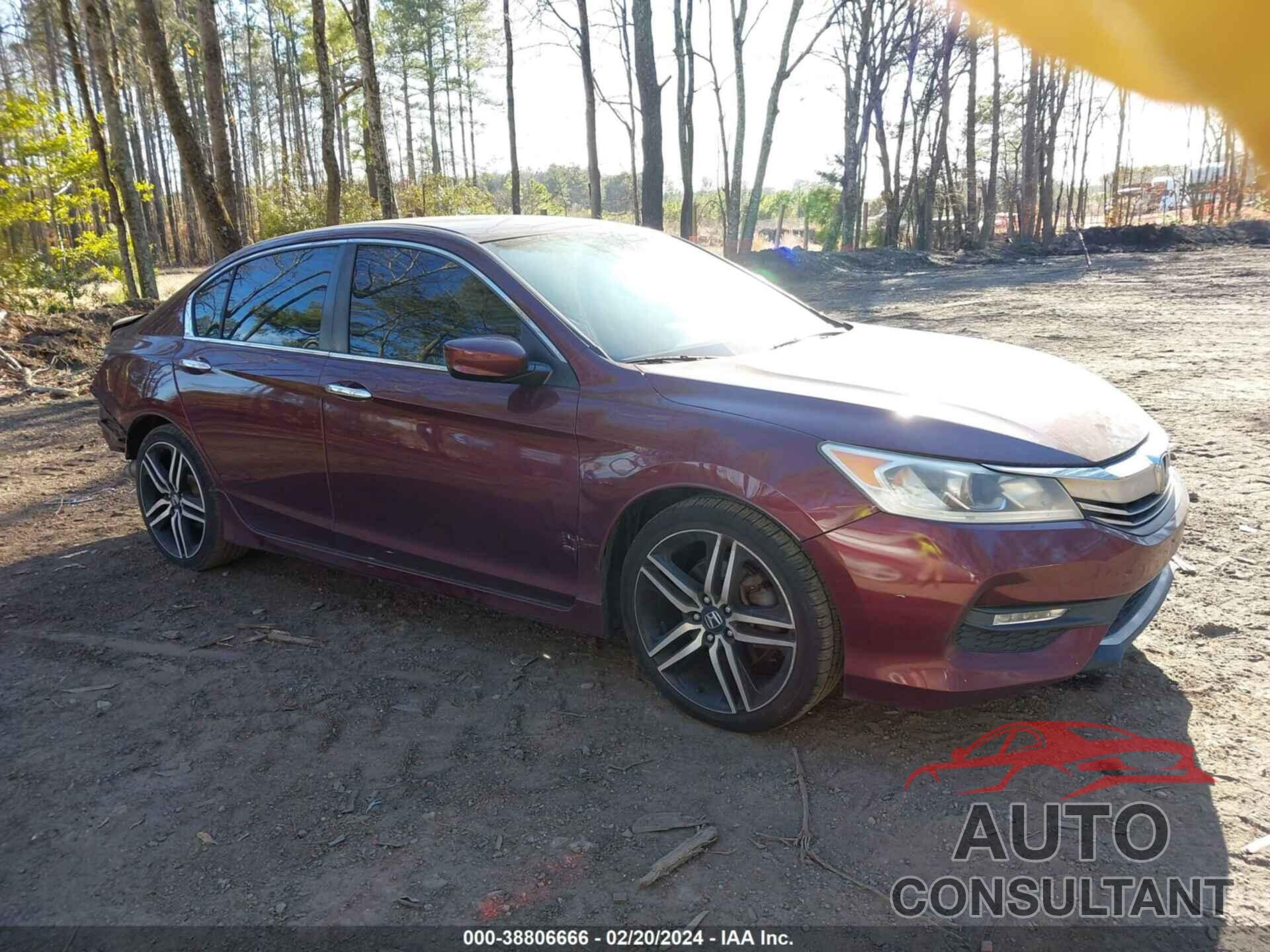 HONDA ACCORD 2016 - 1HGCR2F56GA139704