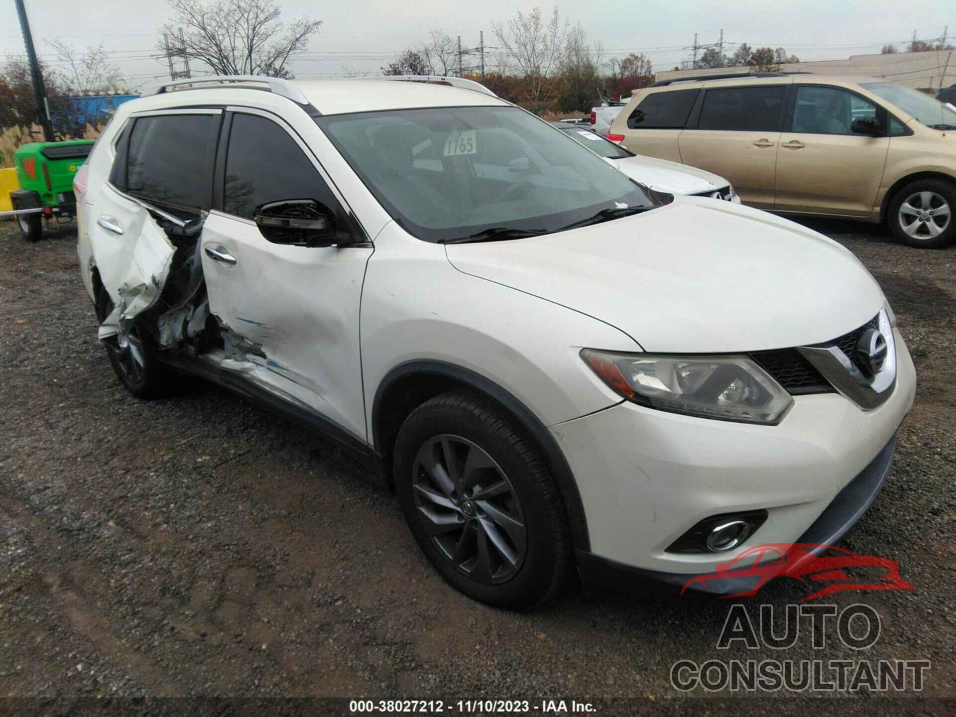 NISSAN ROGUE 2016 - KNMAT2MT6GP667829