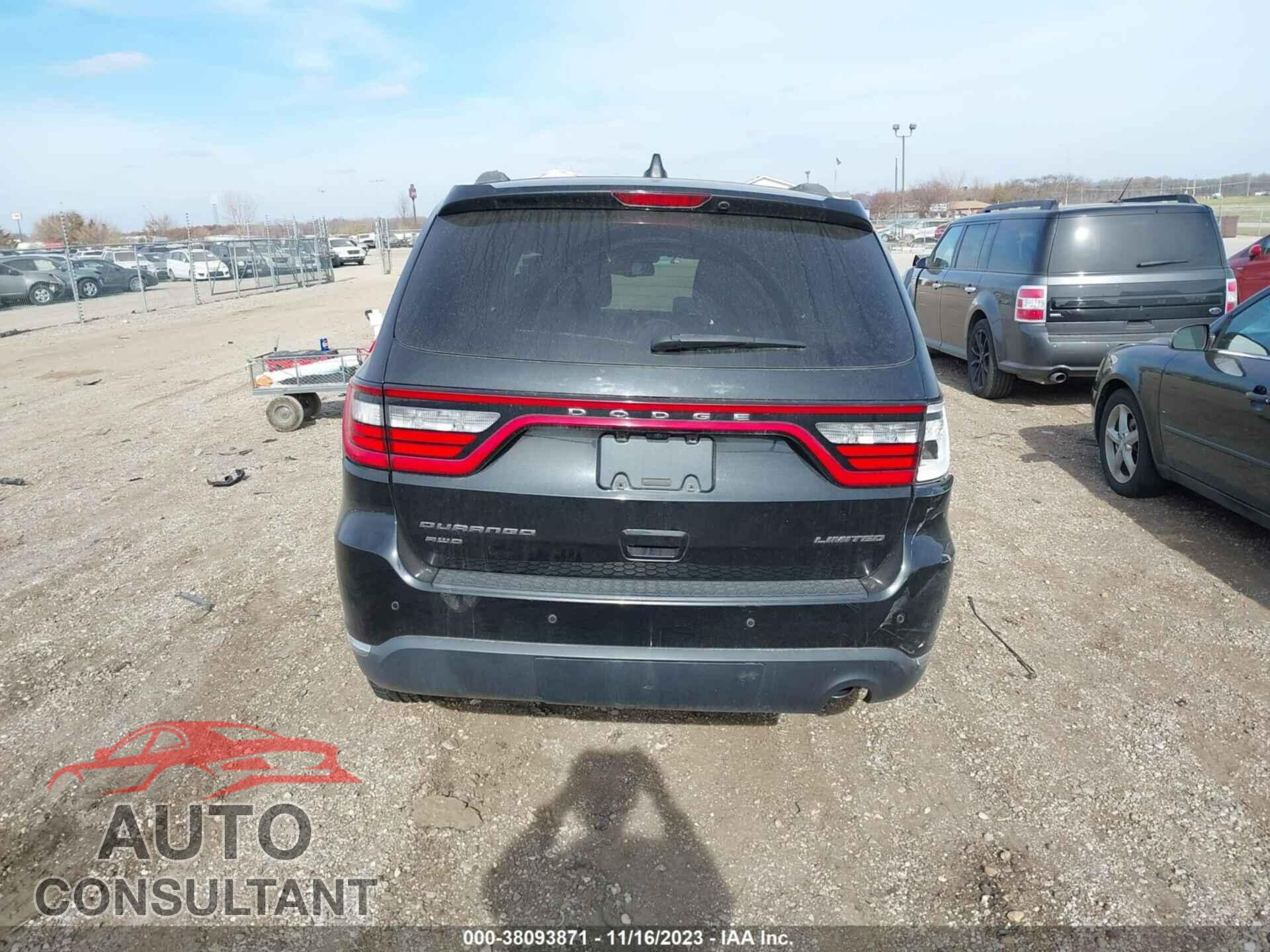 DODGE DURANGO 2016 - 1C4RDJDG7GC331112