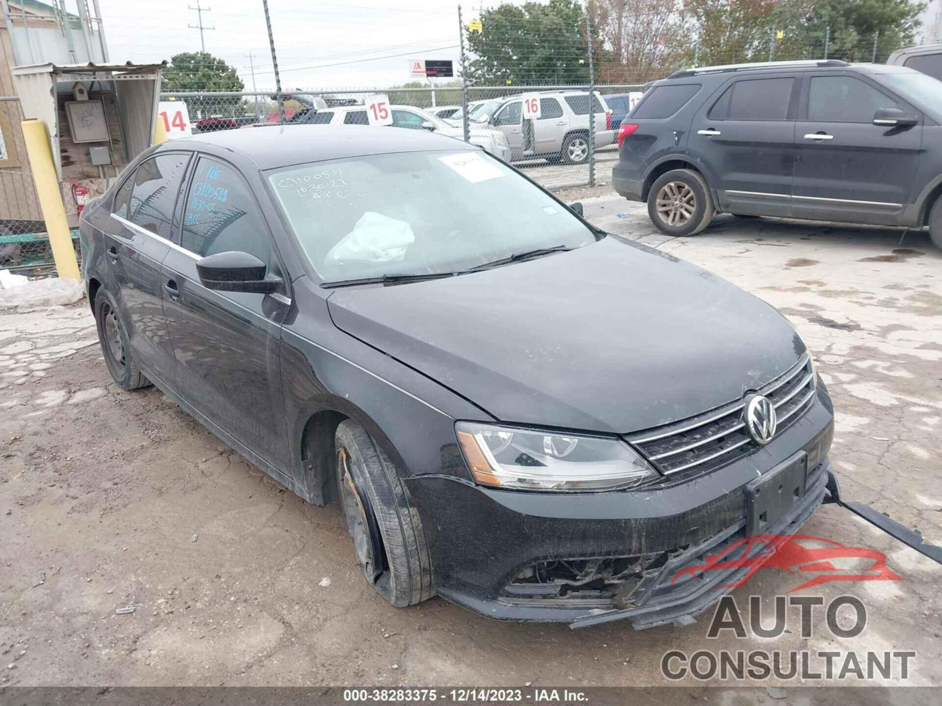 VOLKSWAGEN JETTA 2017 - 3VW2B7AJ9HM334570