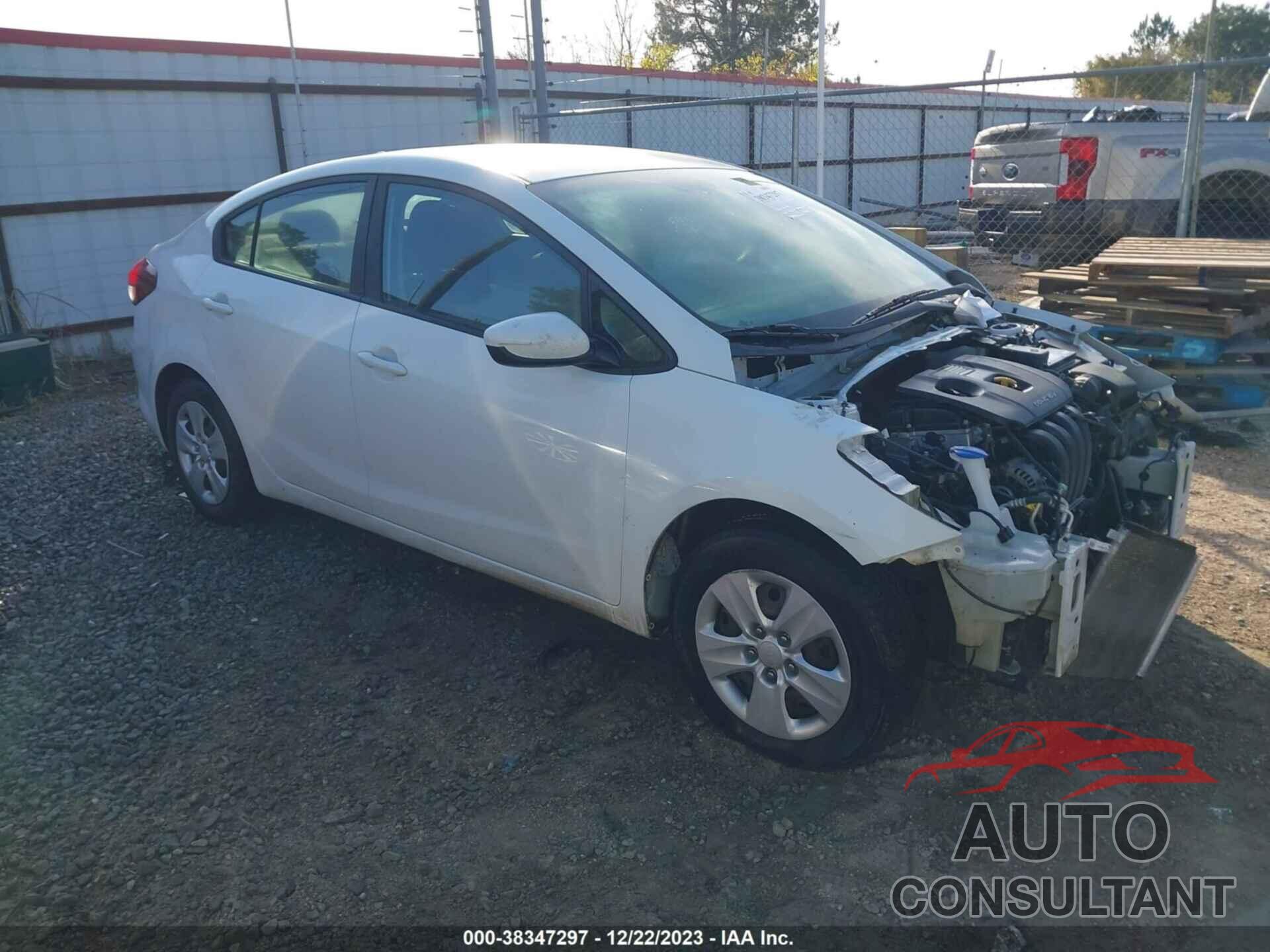 KIA FORTE 2017 - 3KPFK4A79HE104089