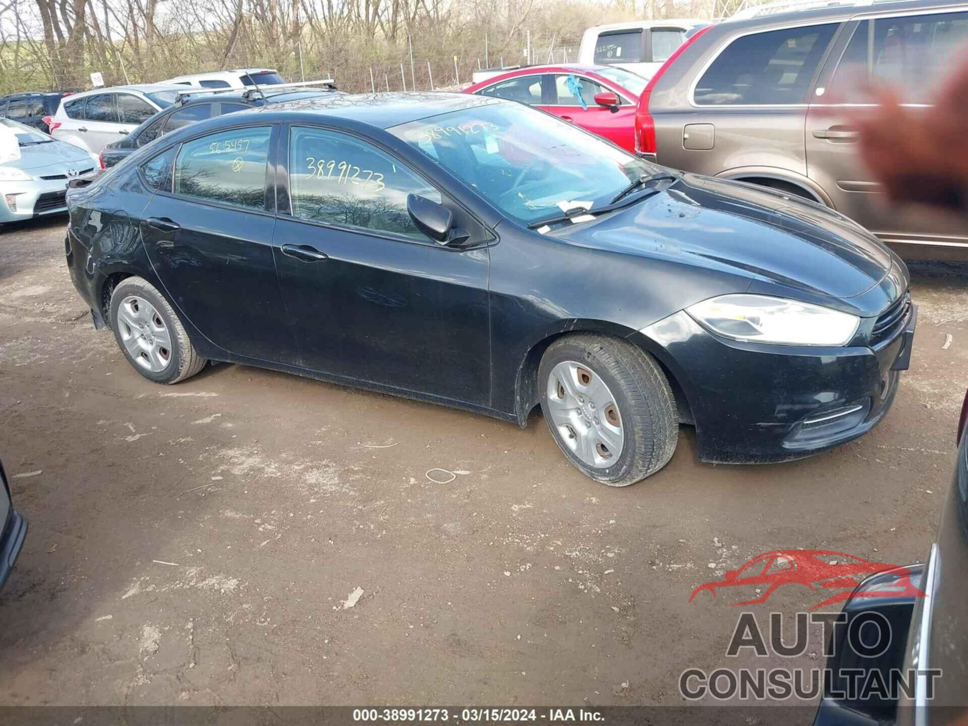 DODGE DART 2016 - 1C3CDFAA4GD565497