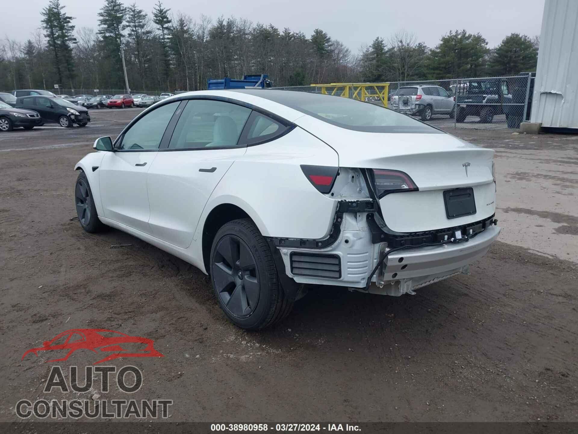 TESLA MODEL 3 2022 - 5YJ3E1EB2NF101869