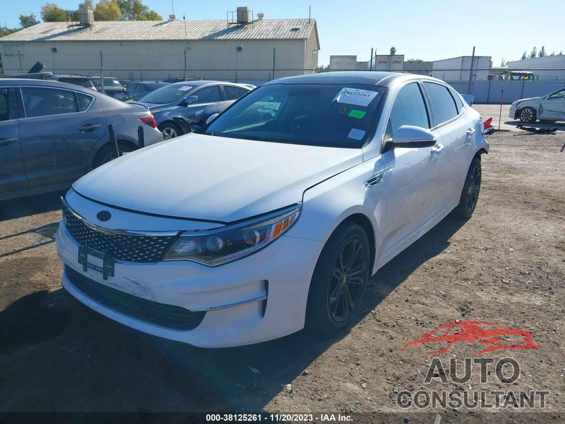 KIA OPTIMA 2016 - 5XXGU4L35GG032337