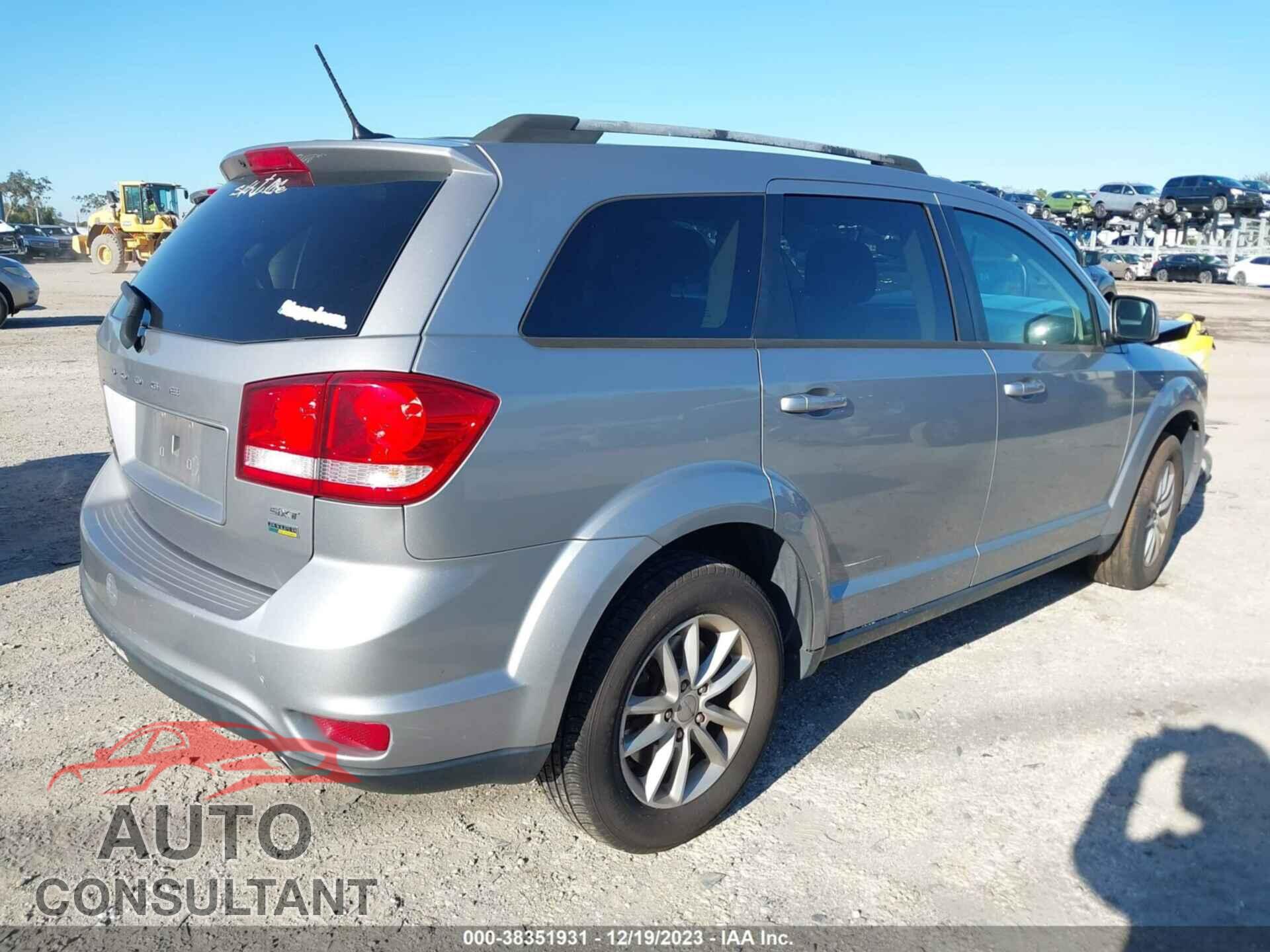 DODGE JOURNEY 2017 - 3C4PDCBG3HT589770