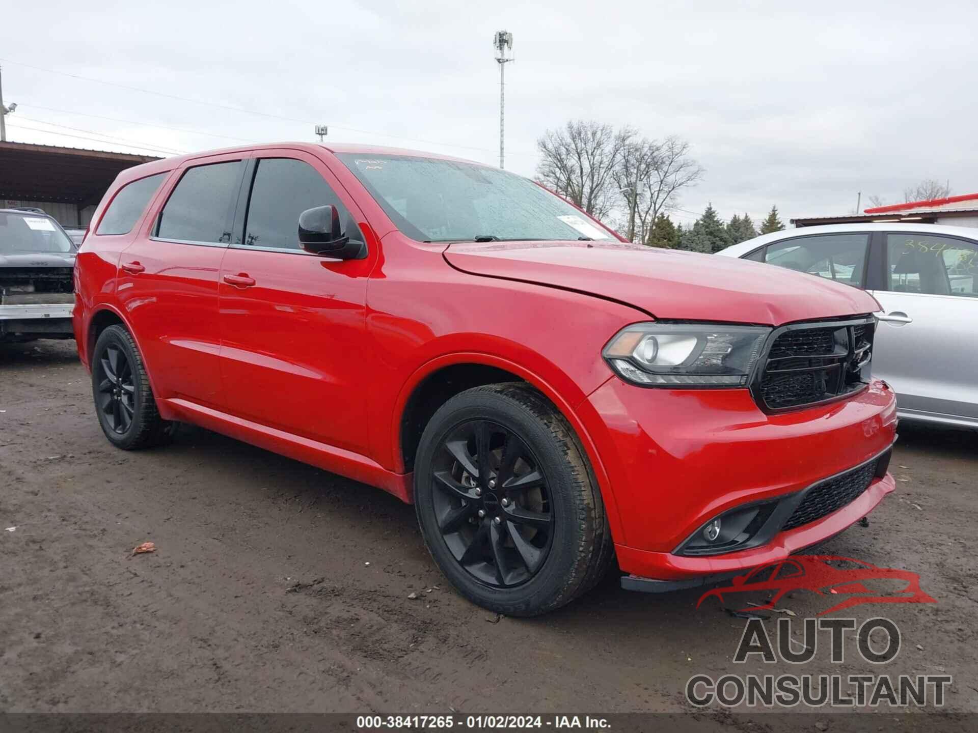 DODGE DURANGO 2017 - 1C4RDHDG6HC669532