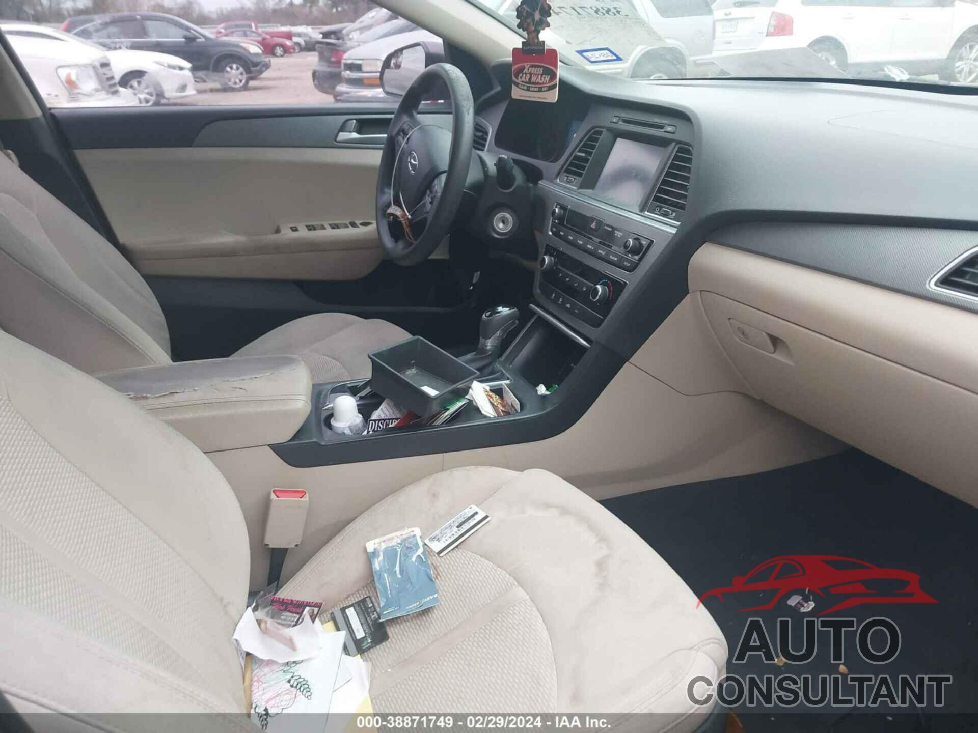 HYUNDAI SONATA 2016 - 5NPE24AF8GH339435