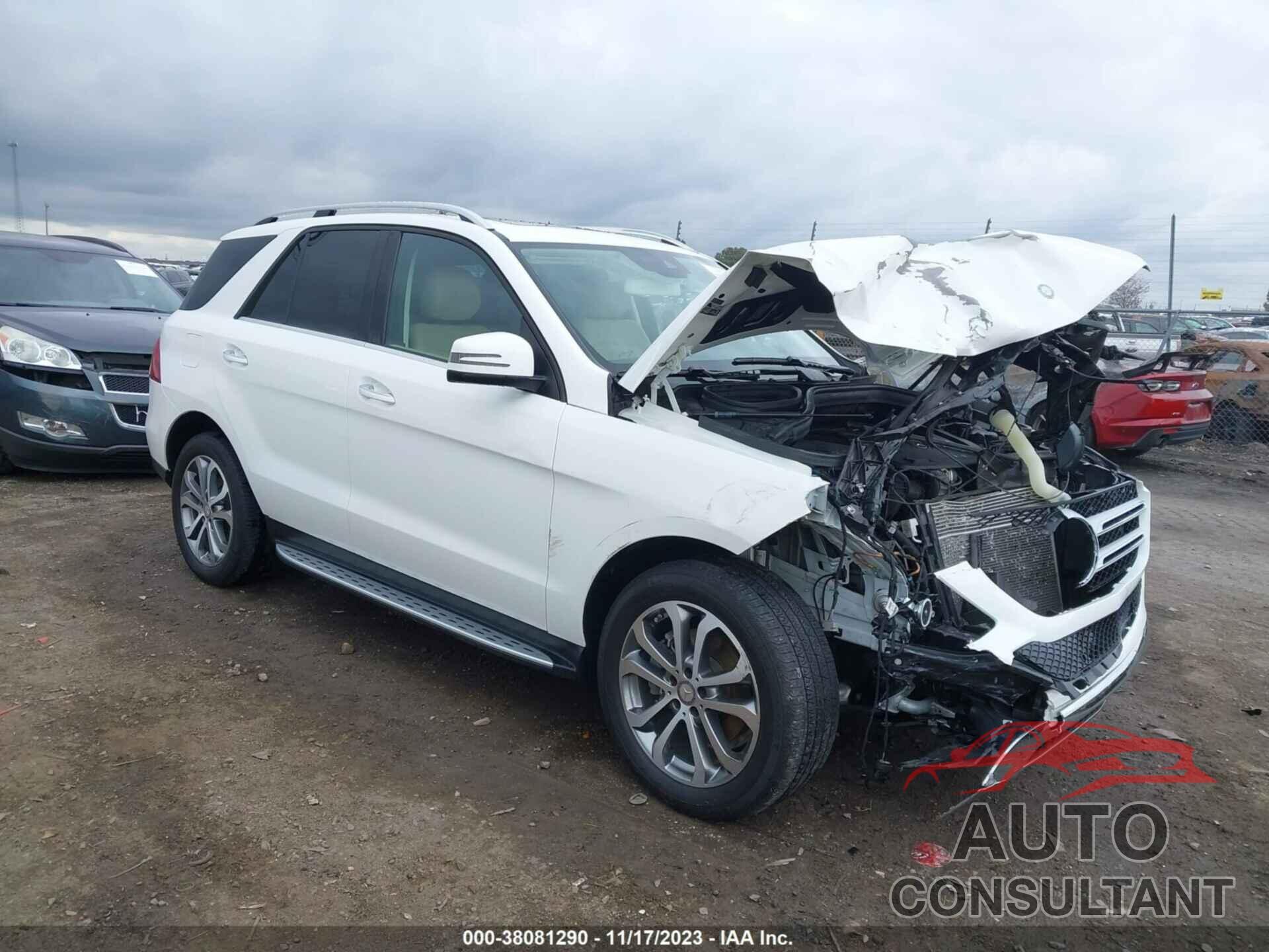 MERCEDES-BENZ GLE 350 2016 - 4JGDA5JB6GA786575