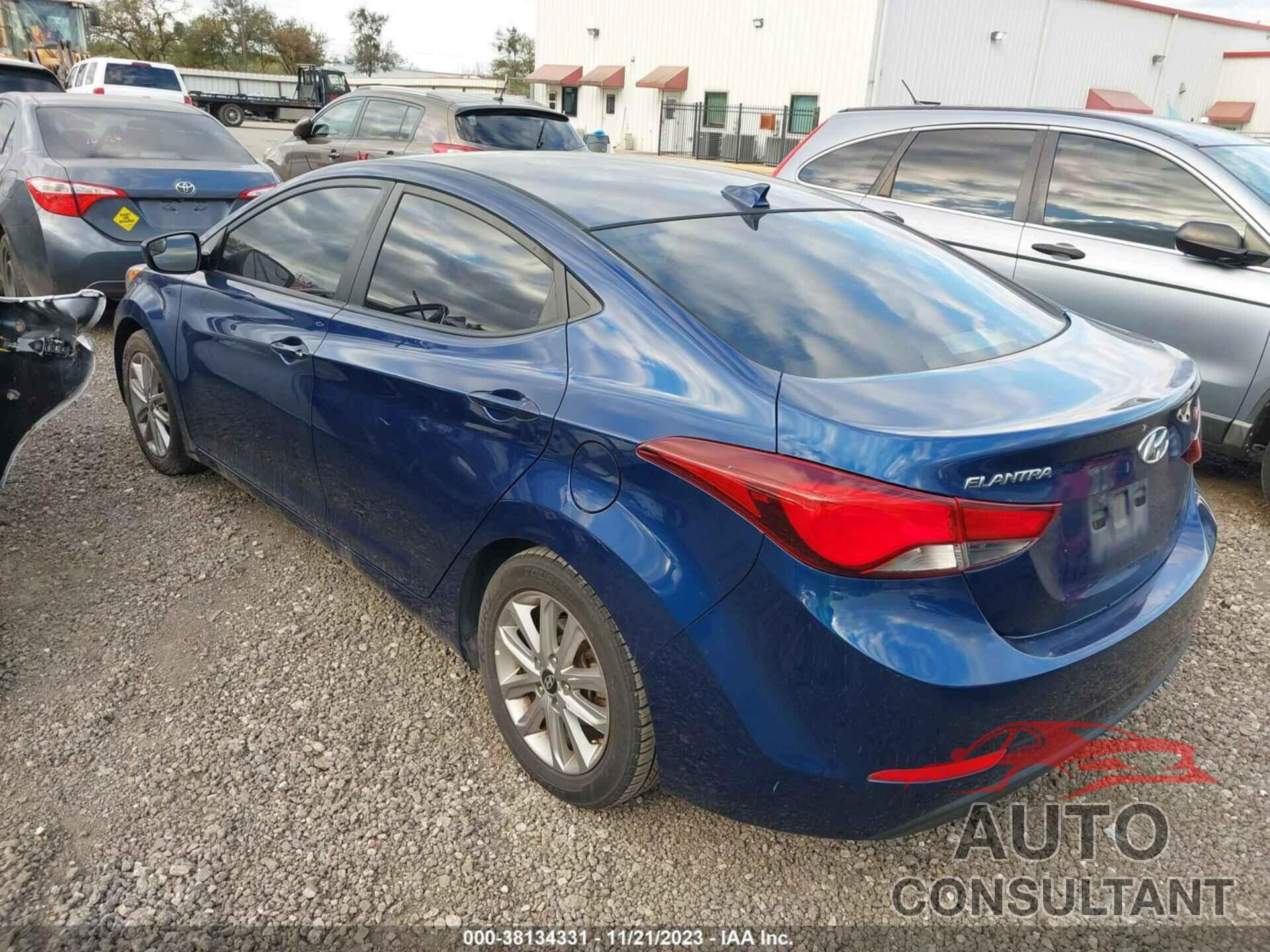 HYUNDAI ELANTRA 2016 - 5NPDH4AE1GH767297