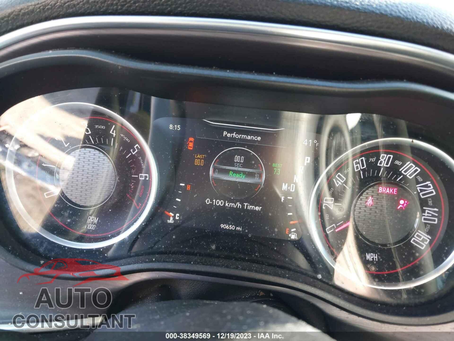 DODGE CHALLENGER 2016 - 2C3CDZAG5GH344807