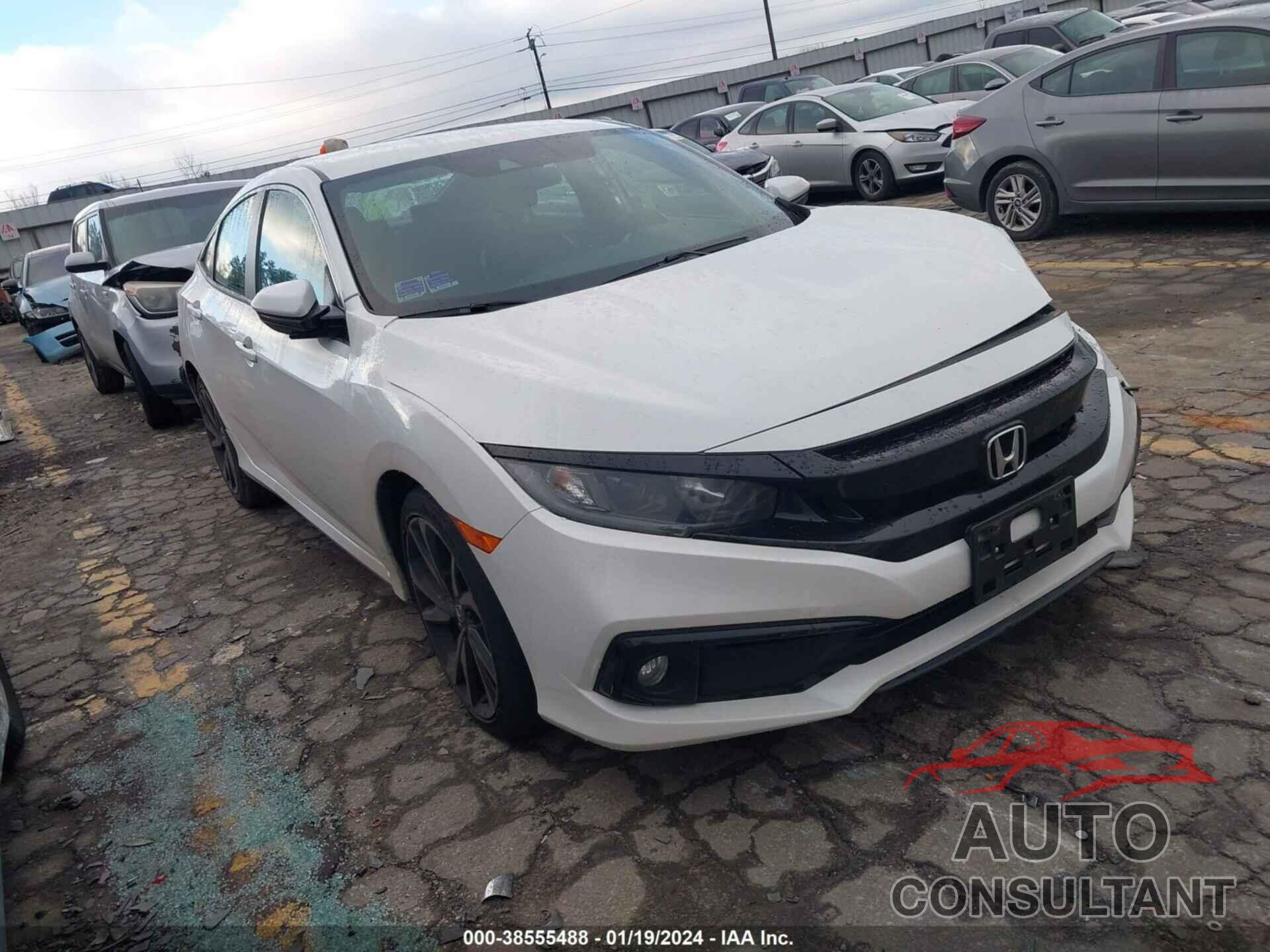 HONDA CIVIC 2019 - 2HGFC2F87KH579286