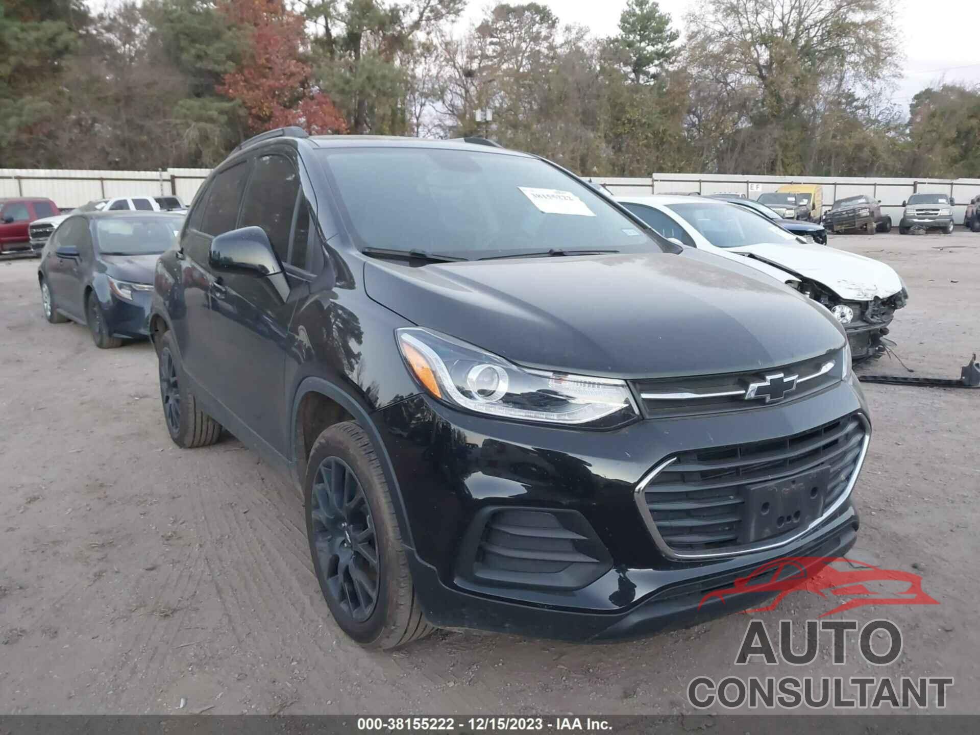 CHEVROLET TRAX 2022 - KL7CJPSM3NB557285