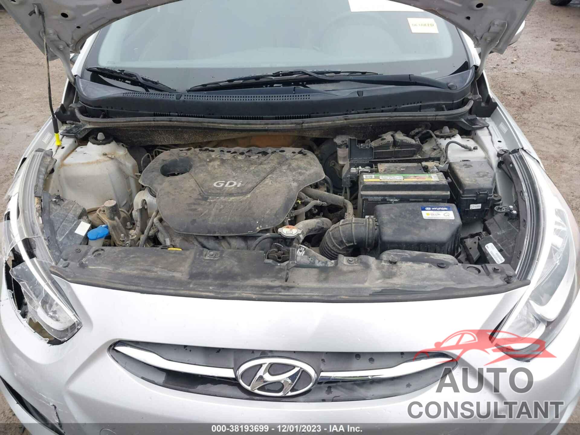 HYUNDAI ACCENT 2016 - KMHCT4AE1GU051690