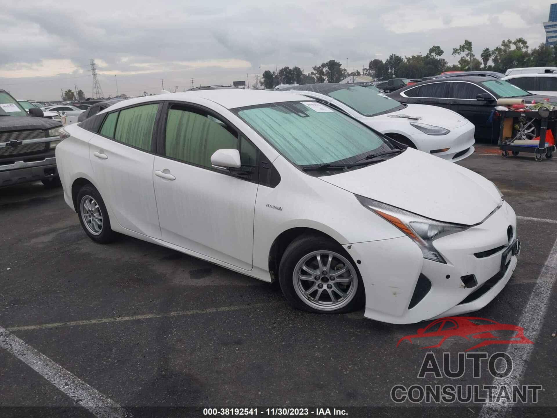 TOYOTA PRIUS 2017 - JTDKBRFU8H3052407