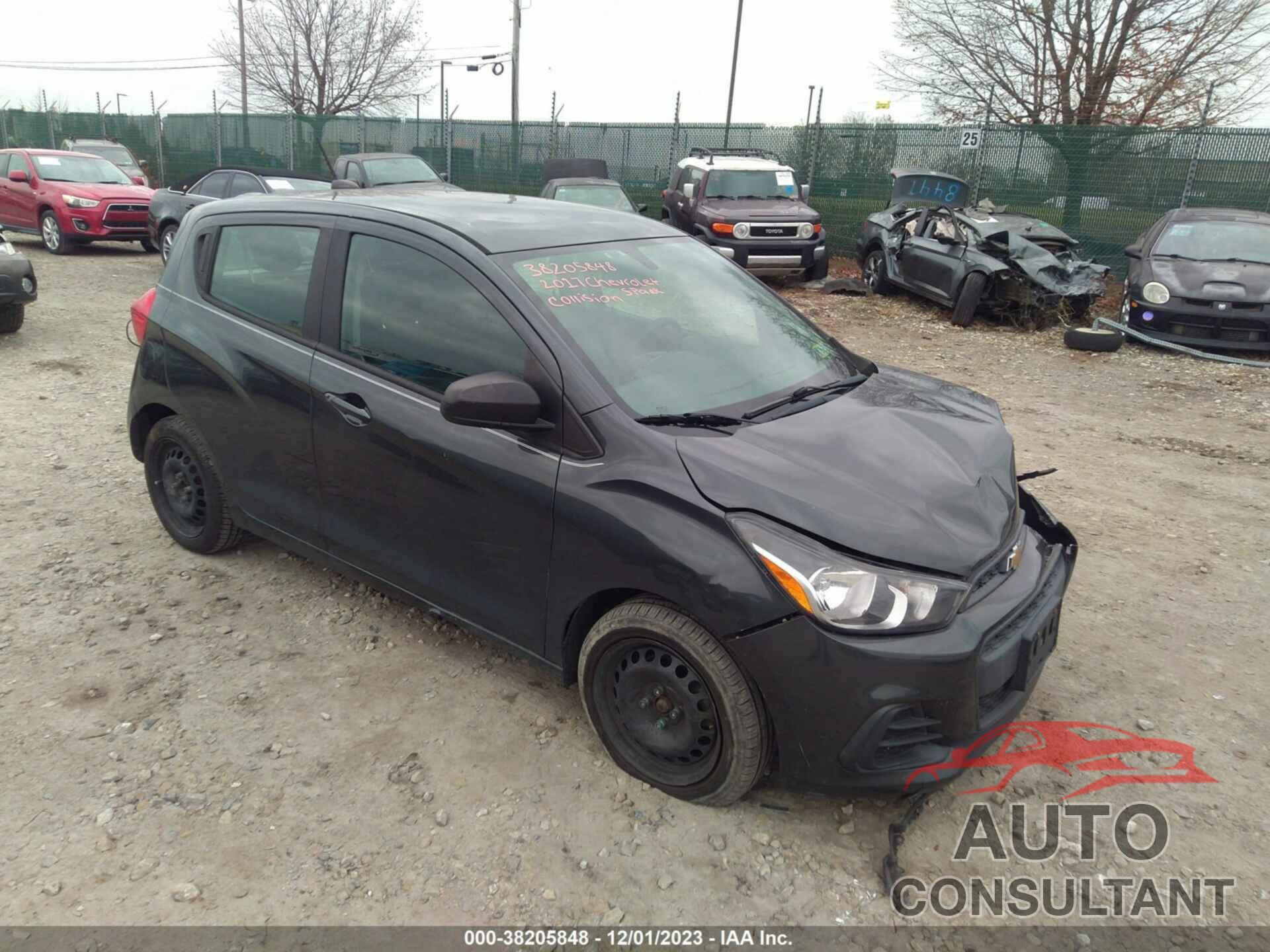 CHEVROLET SPARK 2017 - KL8CB6SA3HC785472