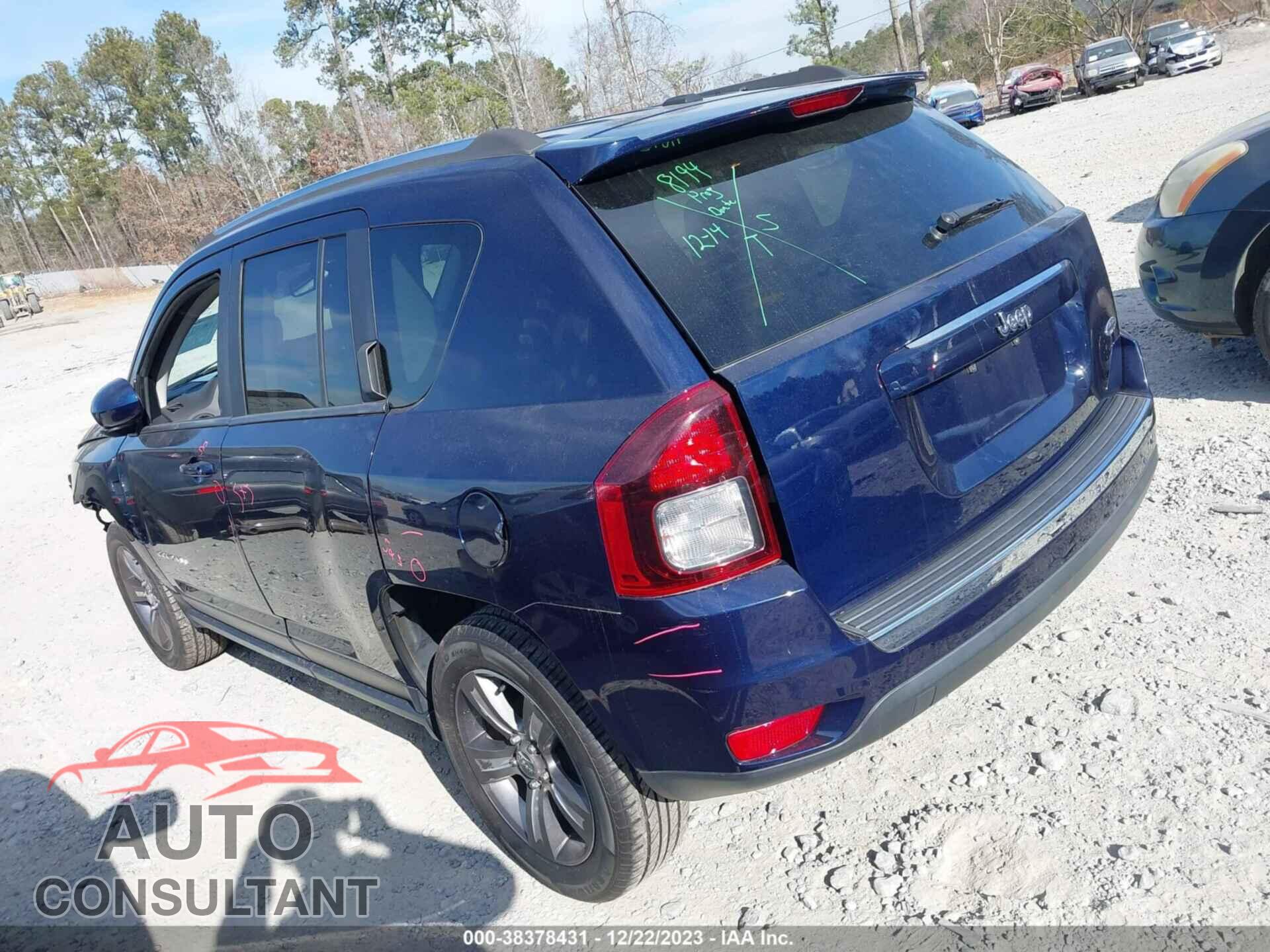 JEEP COMPASS 2017 - 1C4NJCEB2HD186157