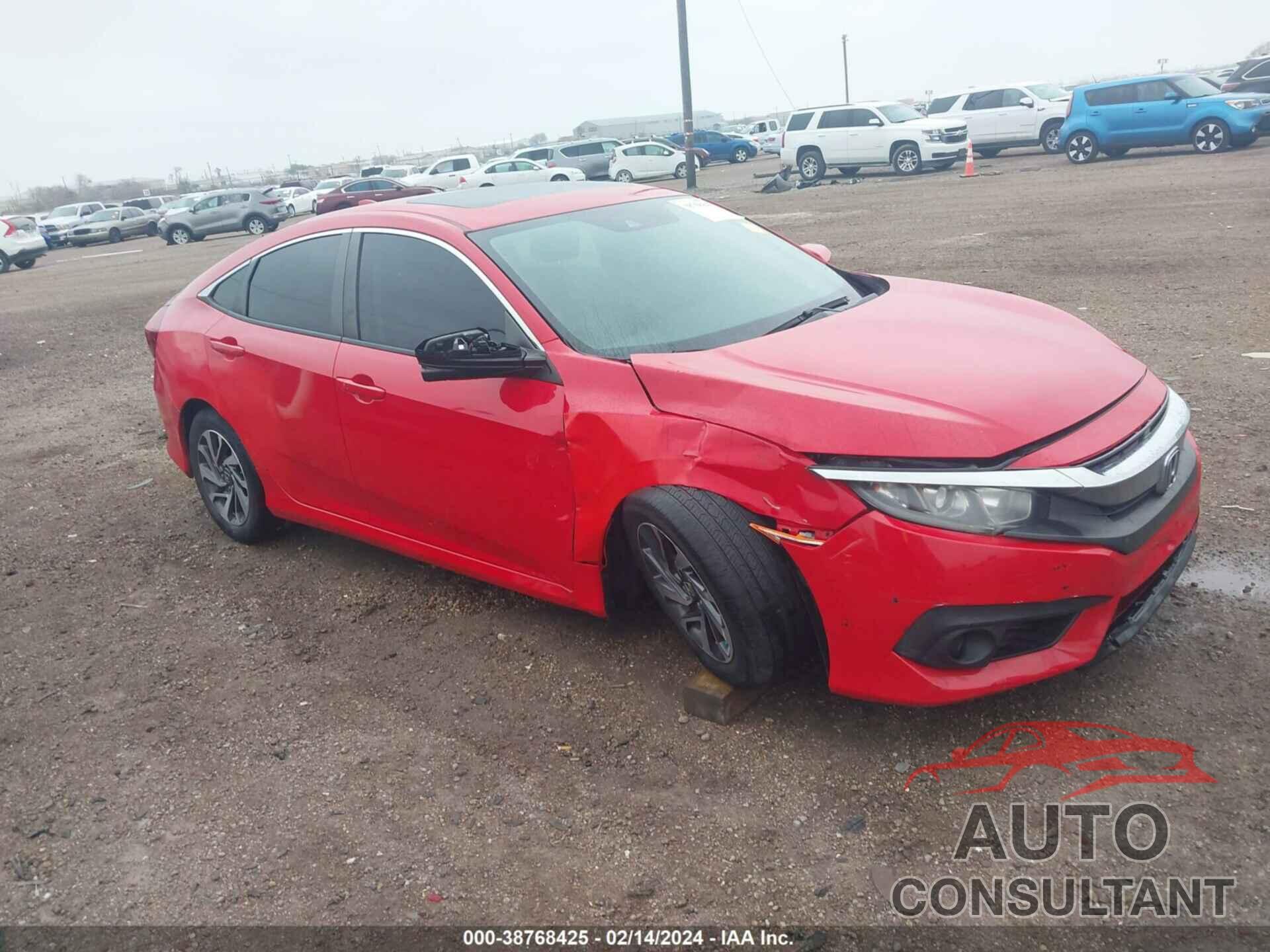 HONDA CIVIC 2018 - 2HGFC2F88JH544593