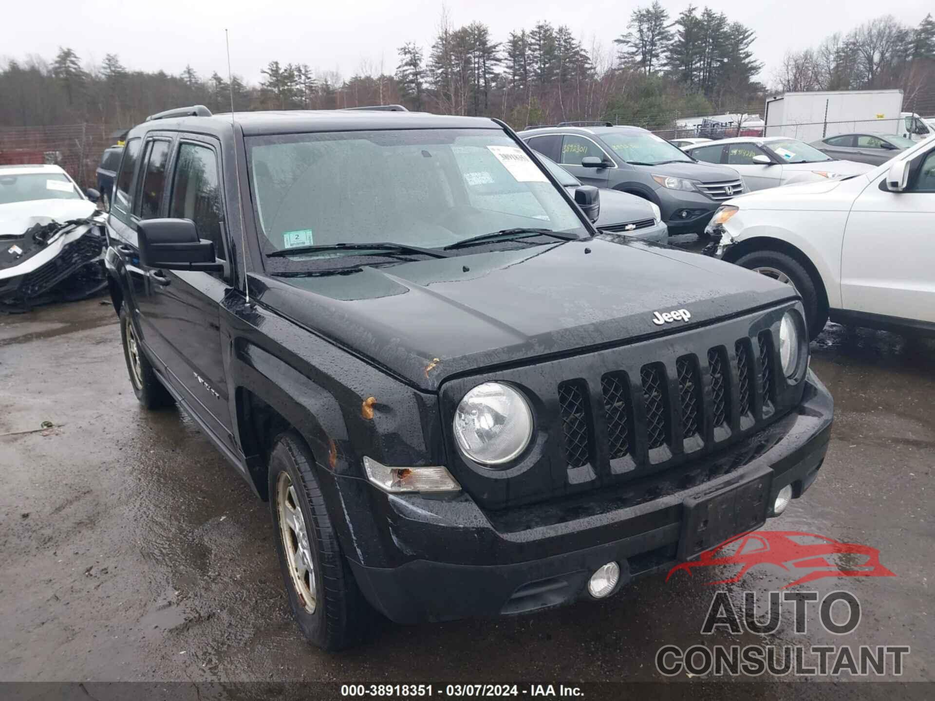 JEEP PATRIOT 2016 - 1C4NJRBB0GD646485