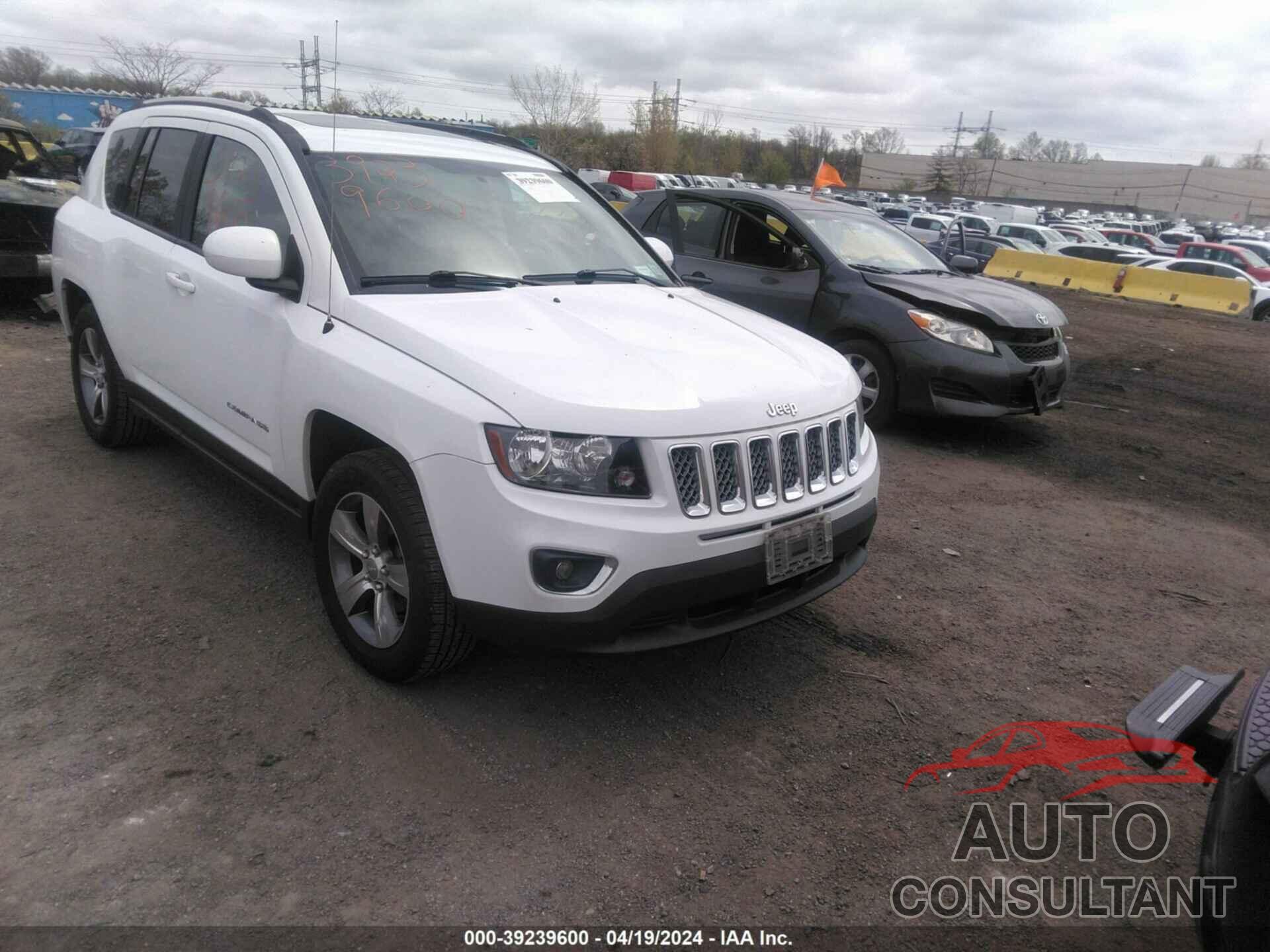 JEEP COMPASS 2017 - 1C4NJDEB5HD128193