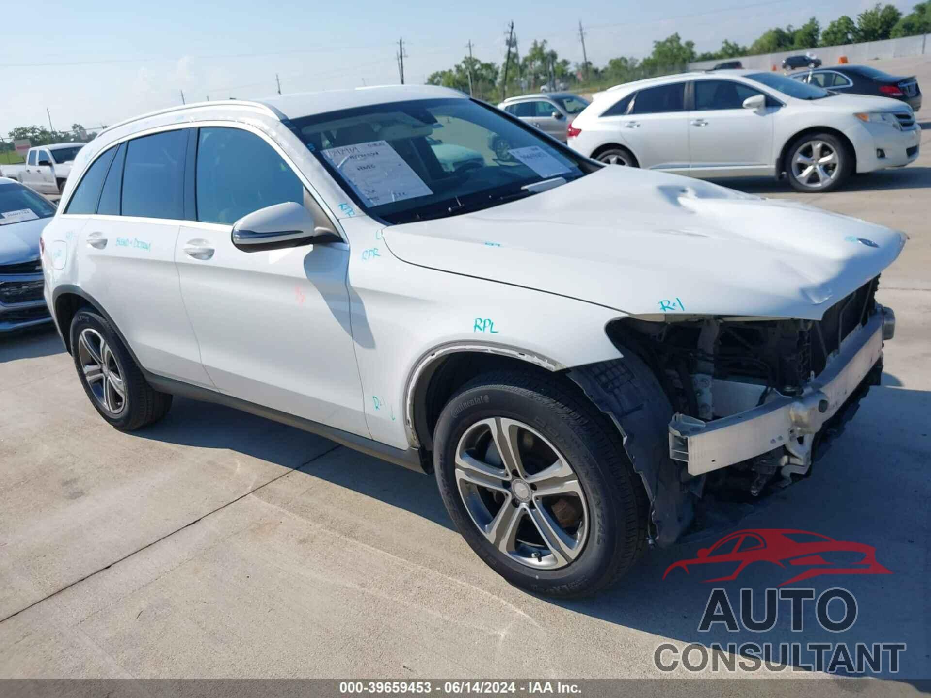 MERCEDES-BENZ GLC 300 2016 - WDC0G4JB8GF073363