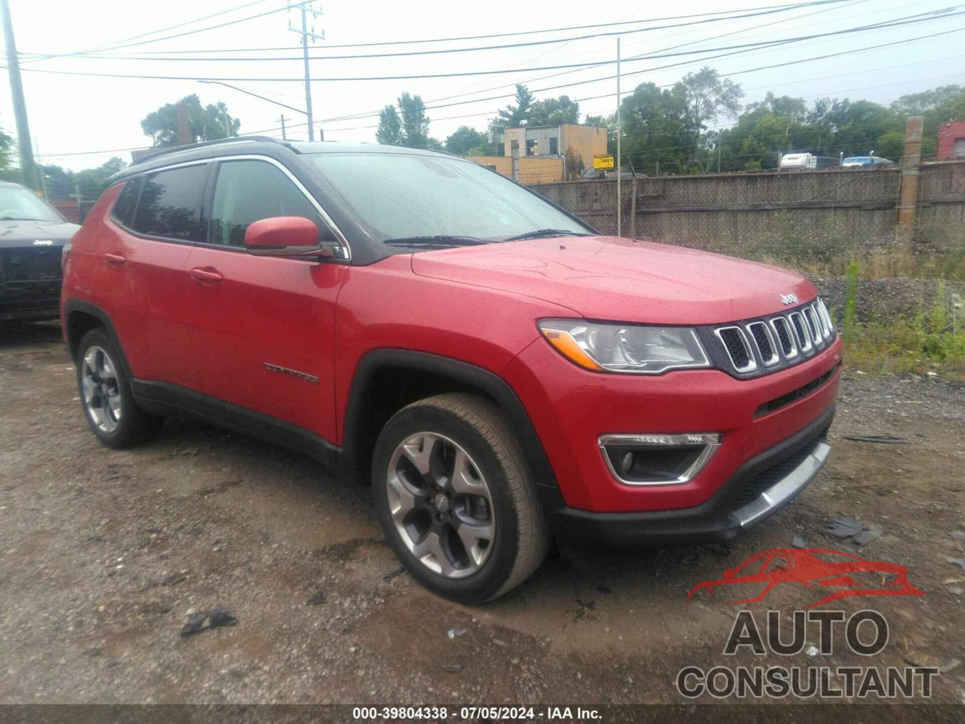 JEEP COMPASS 2019 - 3C4NJDCB9KT672412