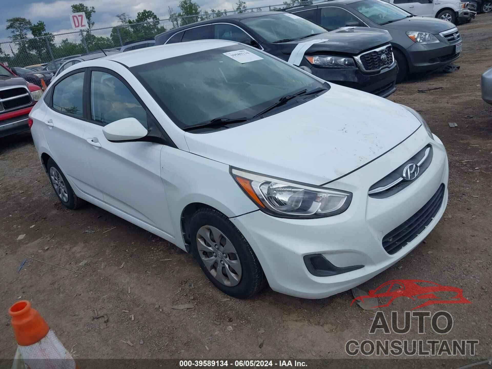 HYUNDAI ACCENT 2017 - KMHCT4AE9HU222297