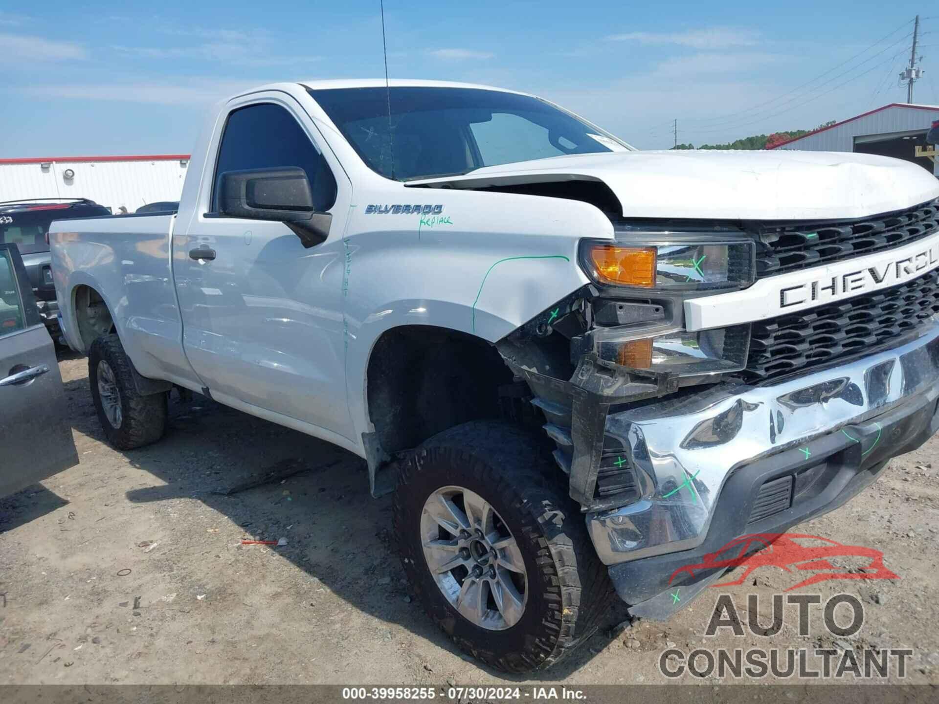 CHEVROLET SILVERADO 1500 2020 - 3GCNWAEF3LG333476