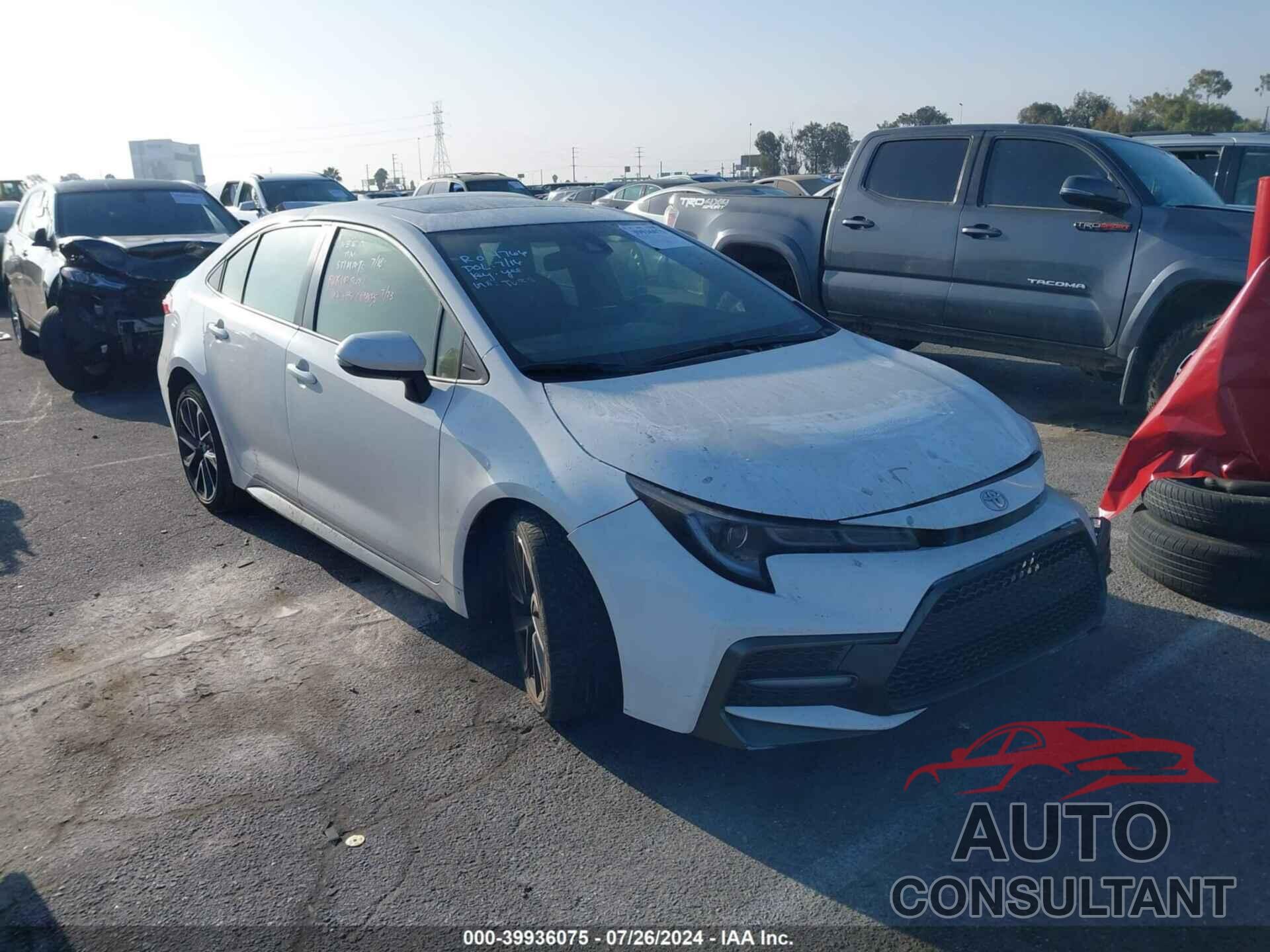 TOYOTA COROLLA 2022 - JTDP4MCE5NJ086358