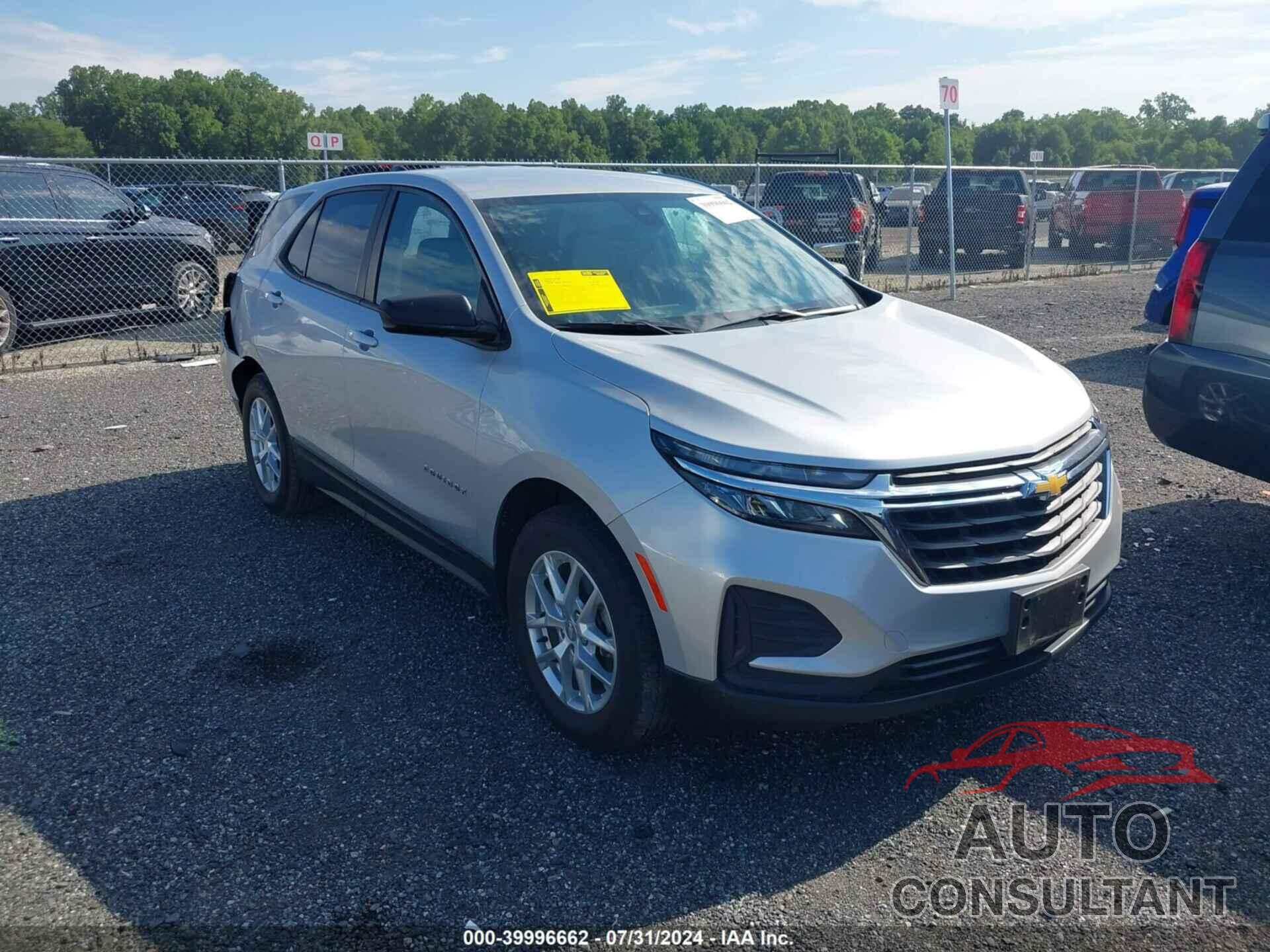 CHEVROLET EQUINOX 2022 - 3GNAXSEVXNS163570