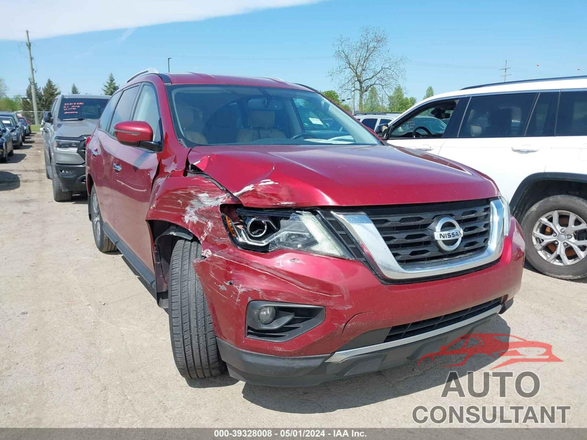 NISSAN PATHFINDER 2017 - 5N1DR2MM2HC693899