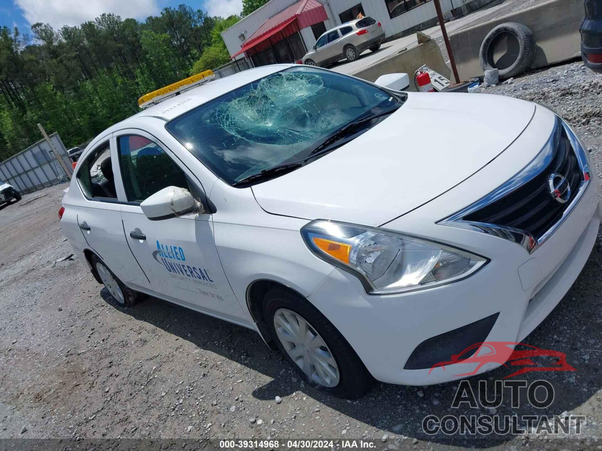 NISSAN VERSA 2019 - 3N1CN7AP0KL874960