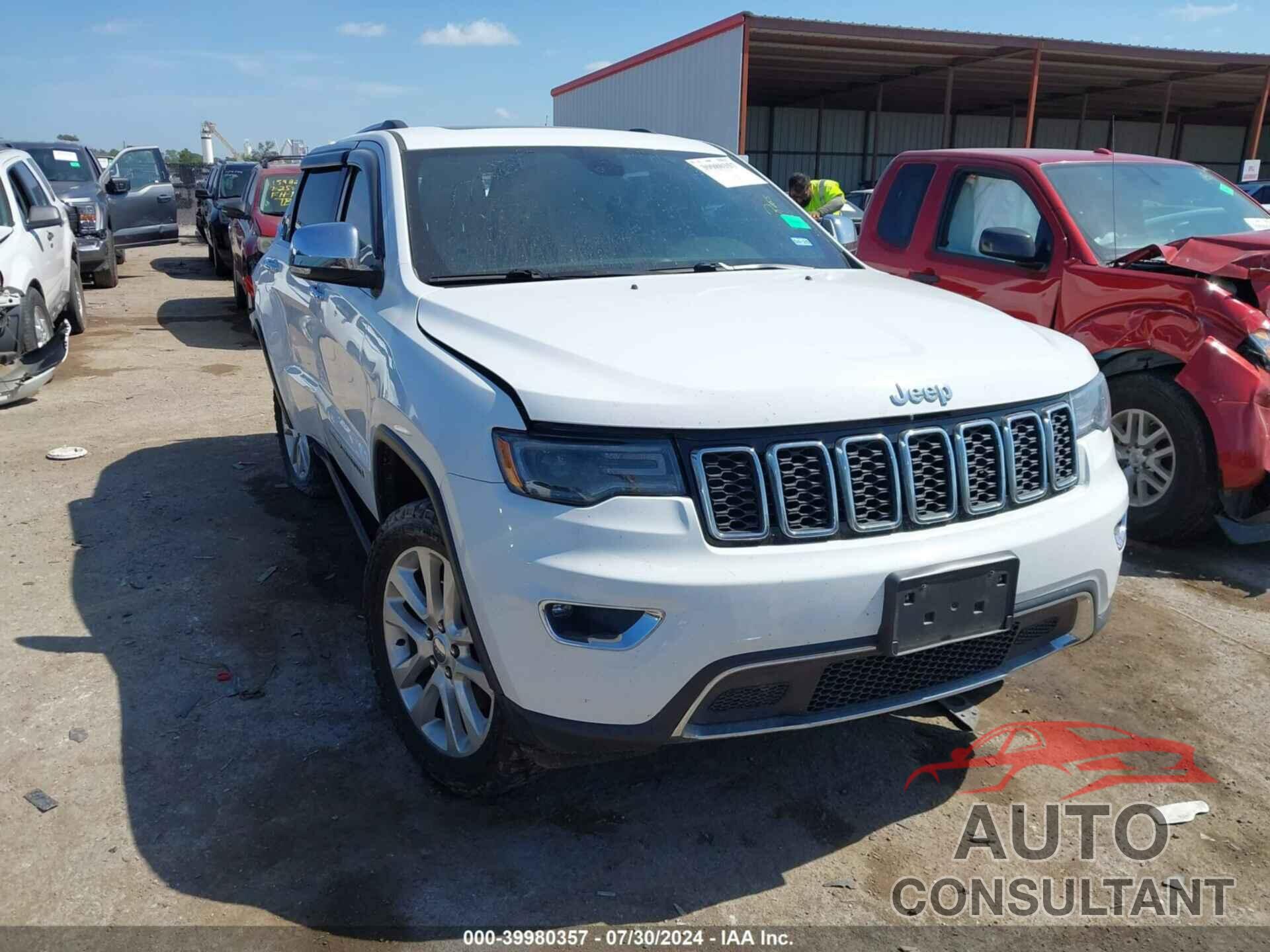 JEEP GRAND CHEROKEE 2017 - 1C4RJFBT4HC750798