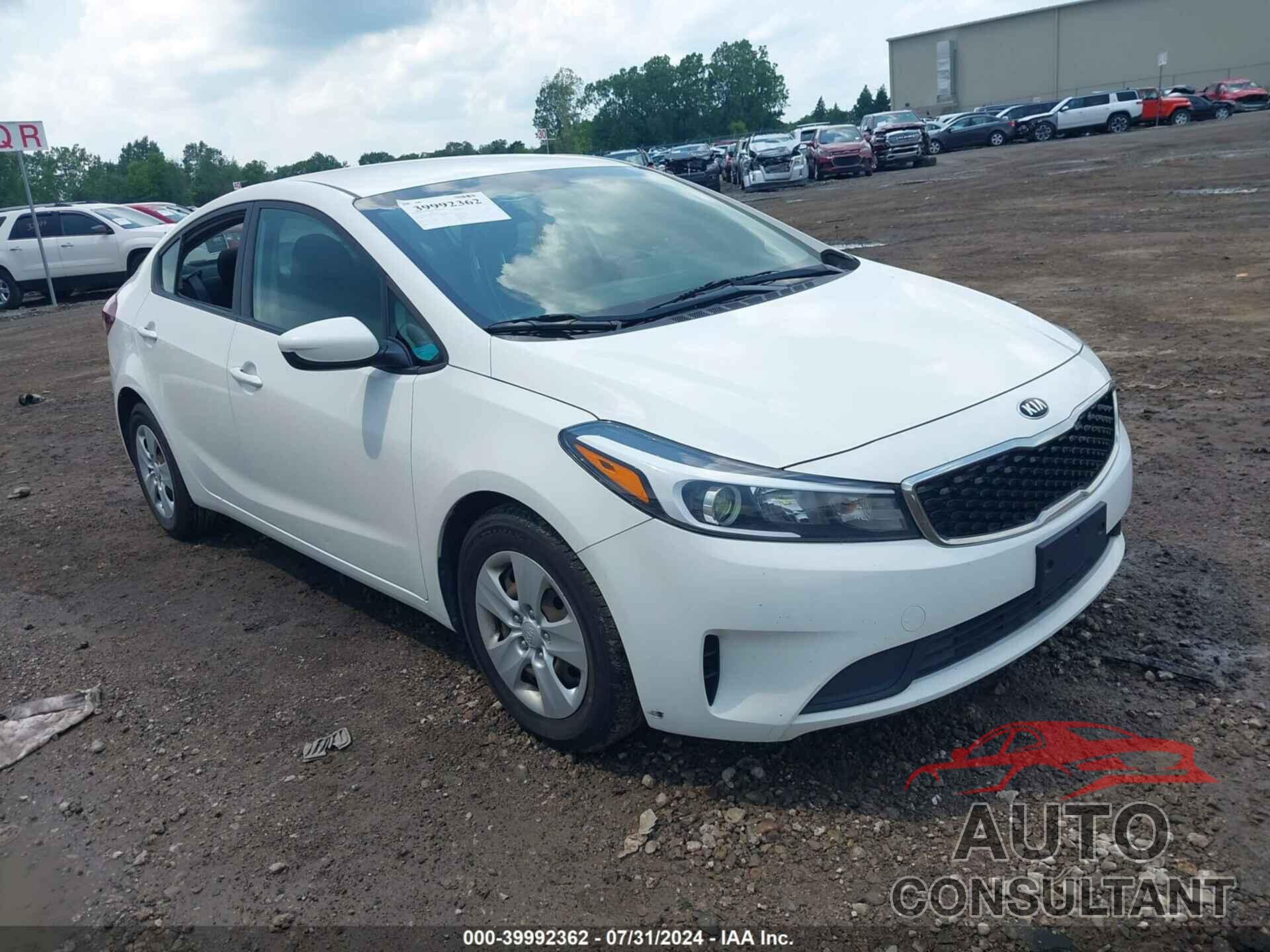 KIA FORTE 2017 - 3KPFK4A70HE145761