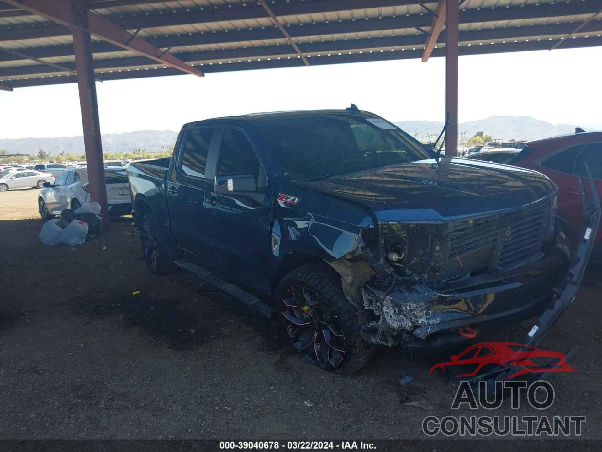 CHEVROLET SILVERADO 1500 2021 - 1GCPYFEL0MZ281828