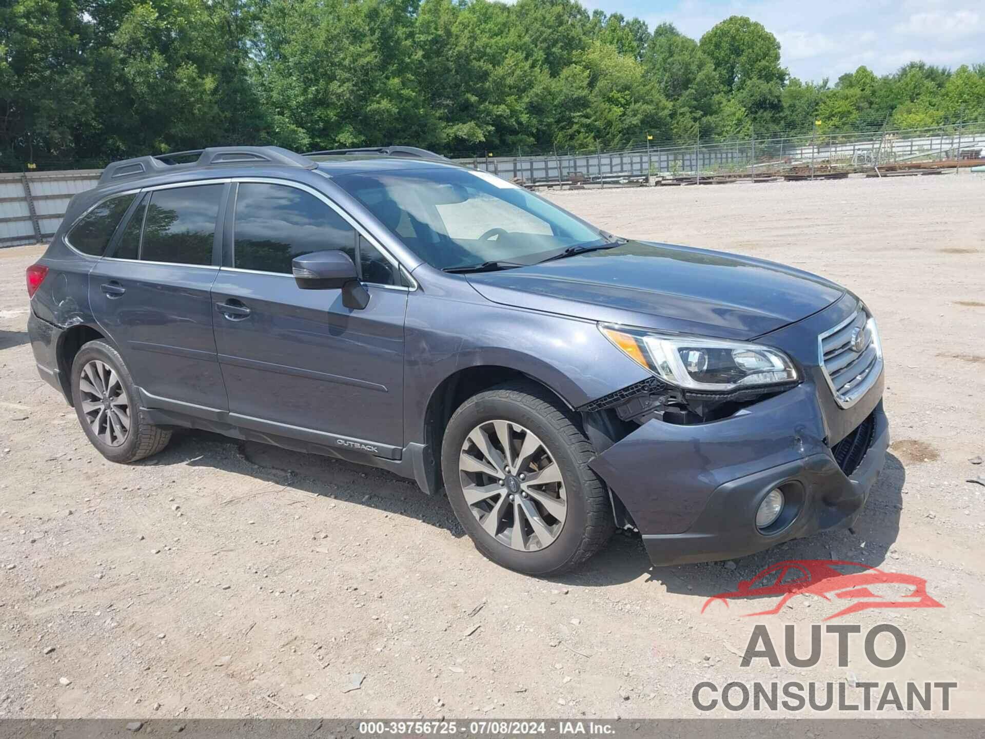 SUBARU OUTBACK 2016 - 4S4BSBLC4G3224901